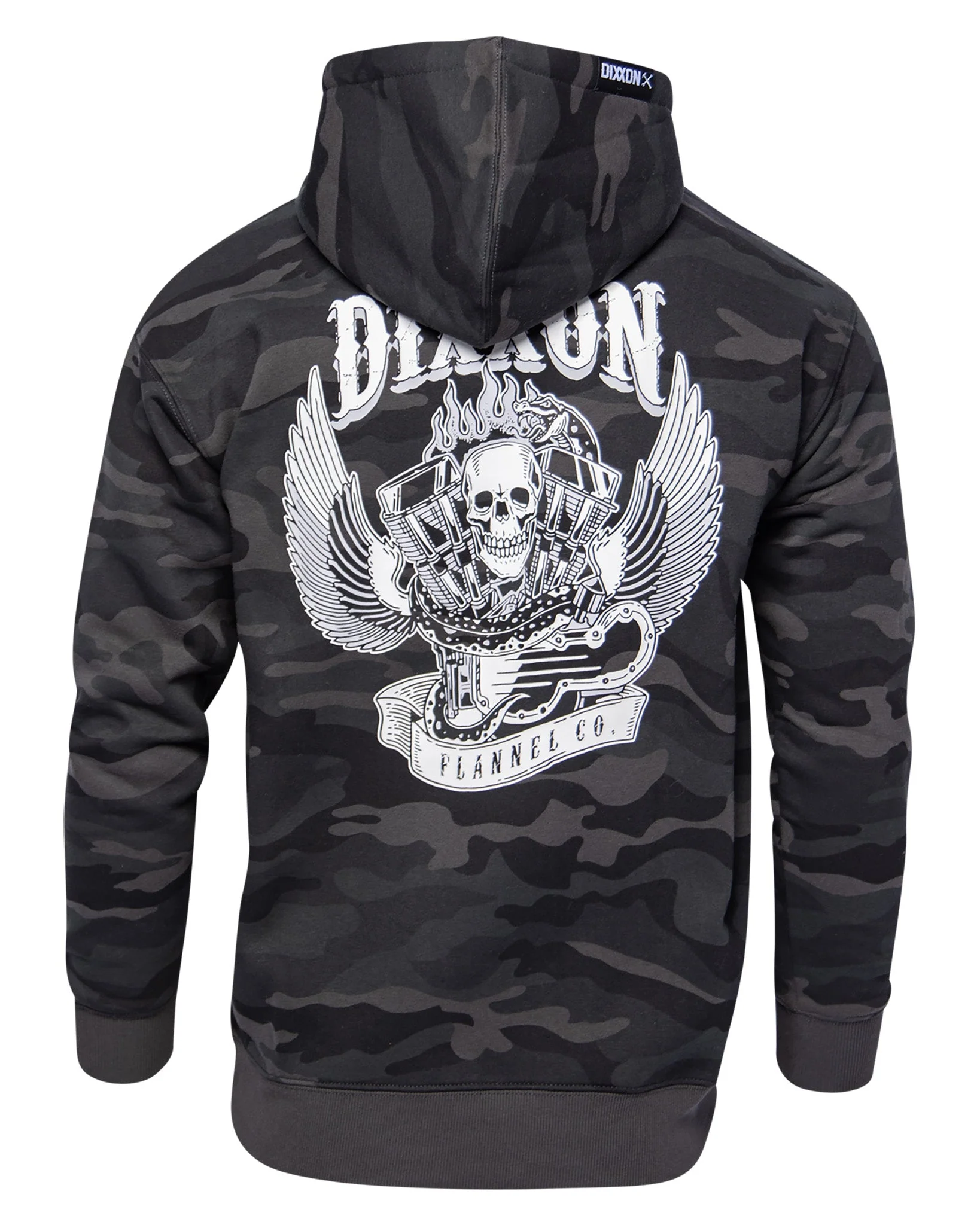 1948 Pullover Hoodie - Black Camo - Image 2