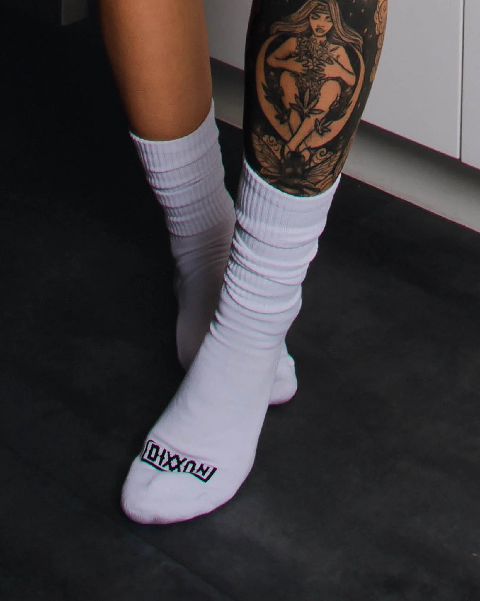 6pk Premium Crew Socks - White - Image 3