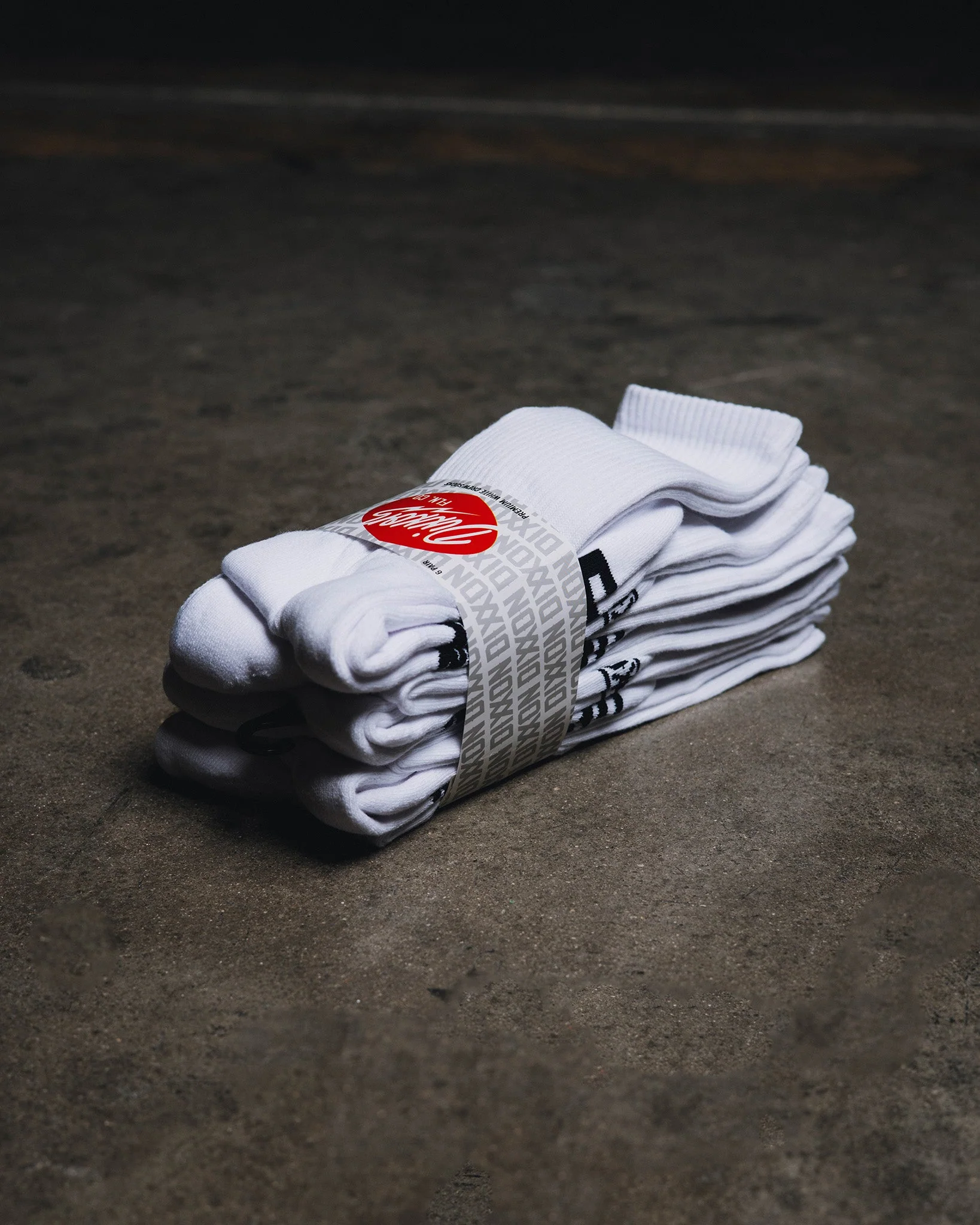 6pk Premium Crew Socks - White - Image 7