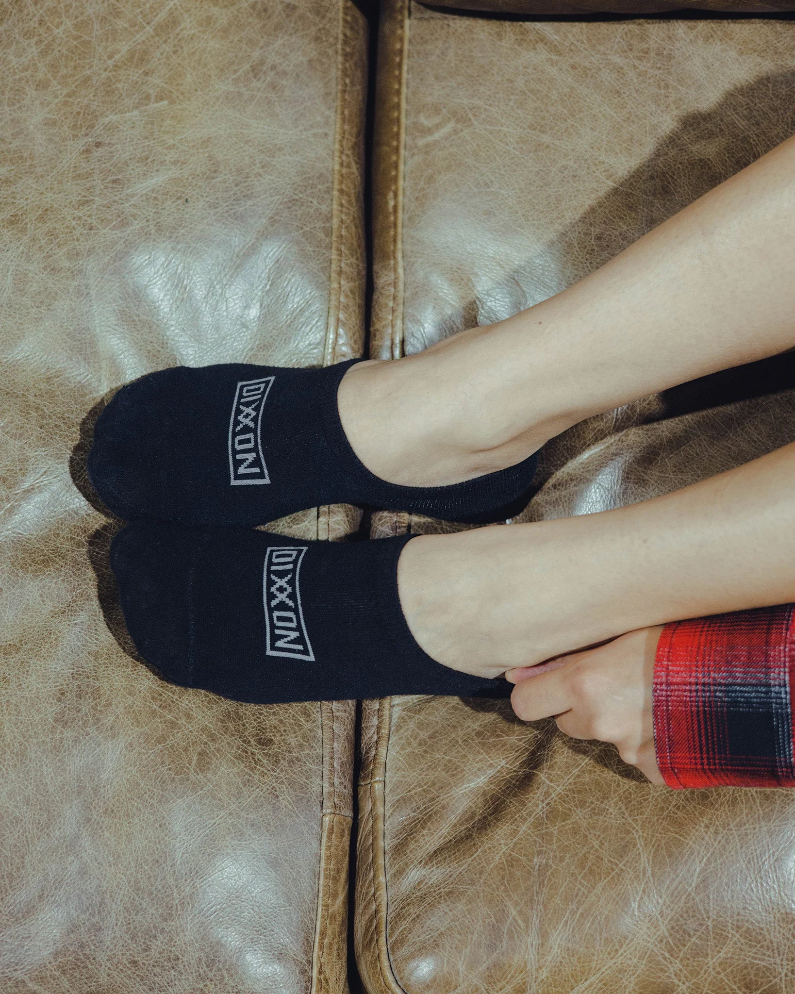 6pk Premium No Show Socks - Black - Image 4