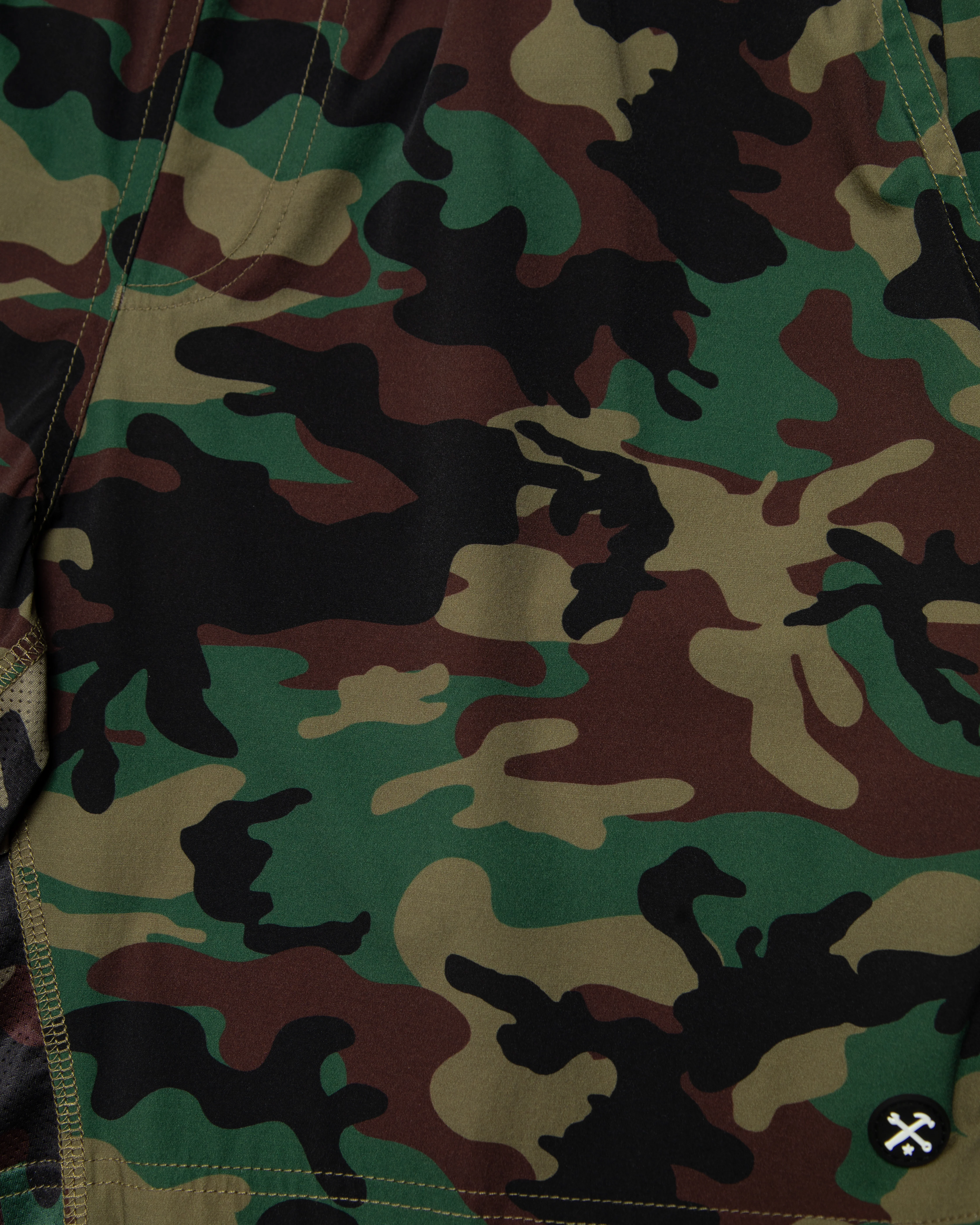 7" Gym Shorts - Green Camo - Image 6