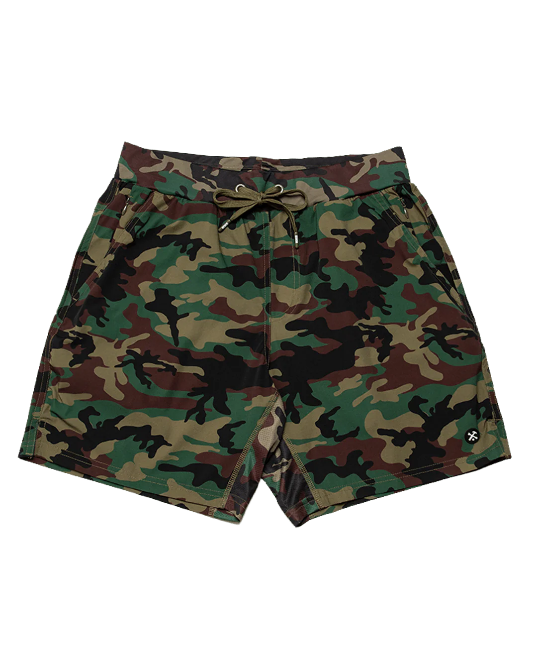 7" Gym Shorts - Green Camo - Image 7