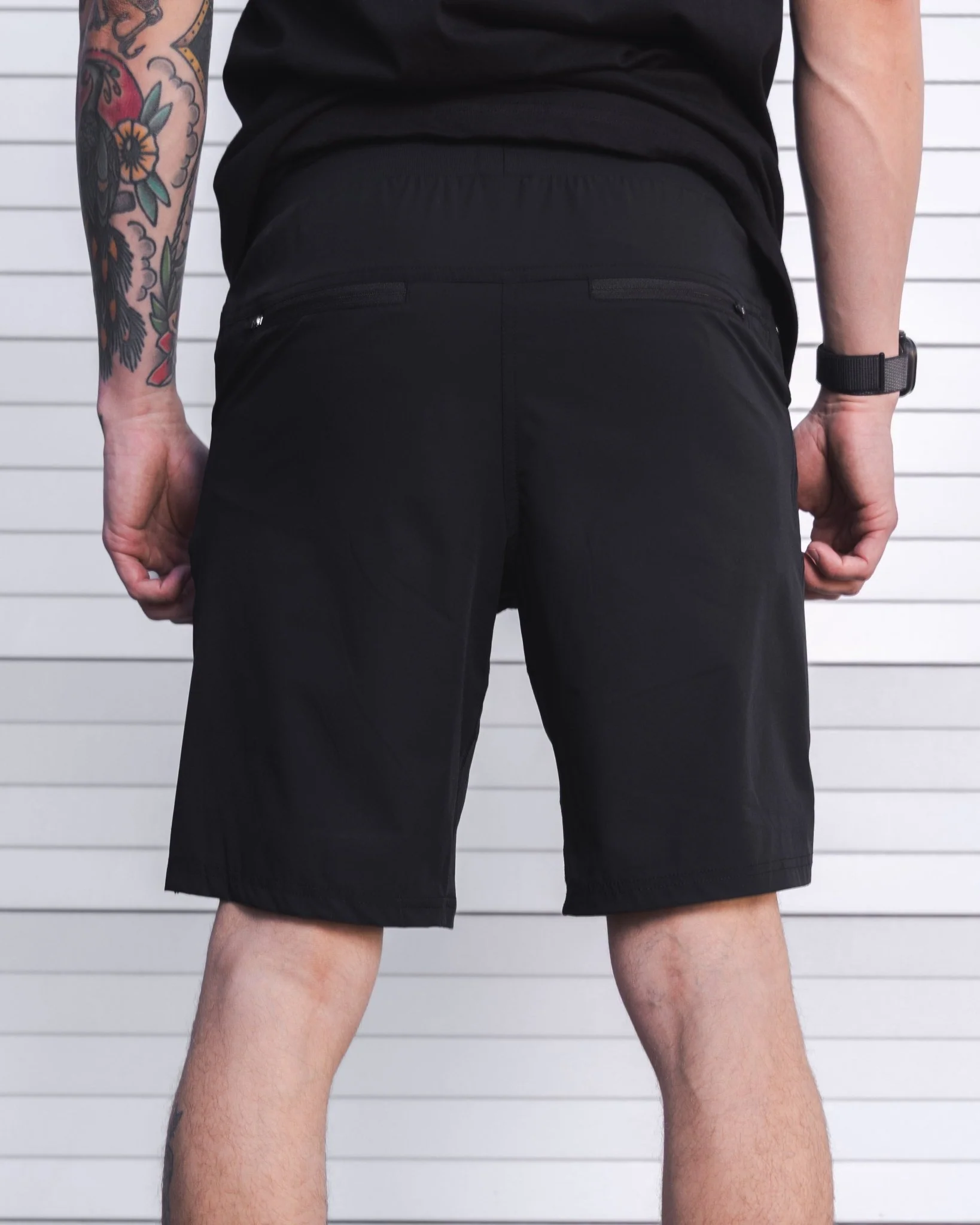 9" Gym Shorts - Black - Image 2
