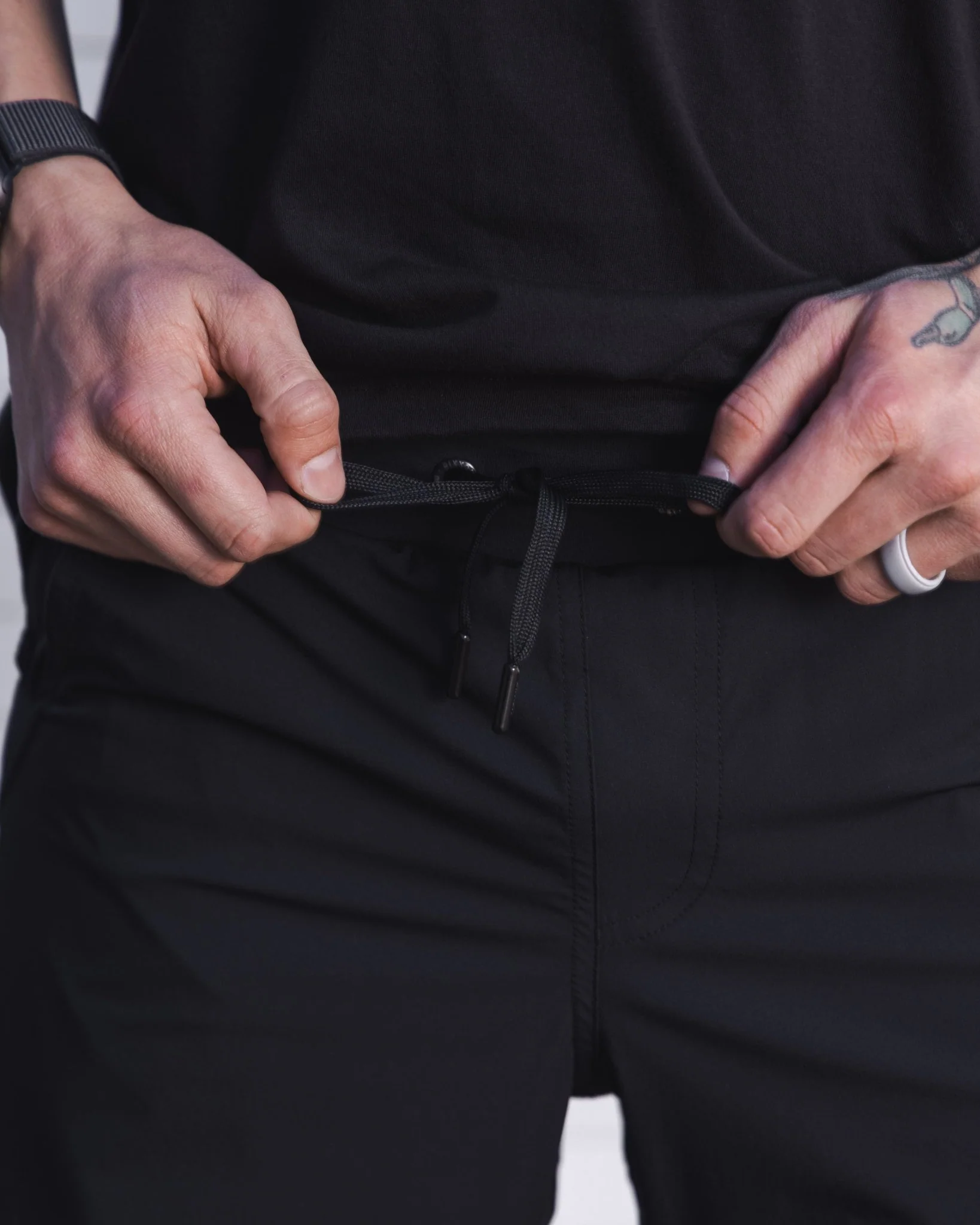 9" Gym Shorts - Black - Image 4