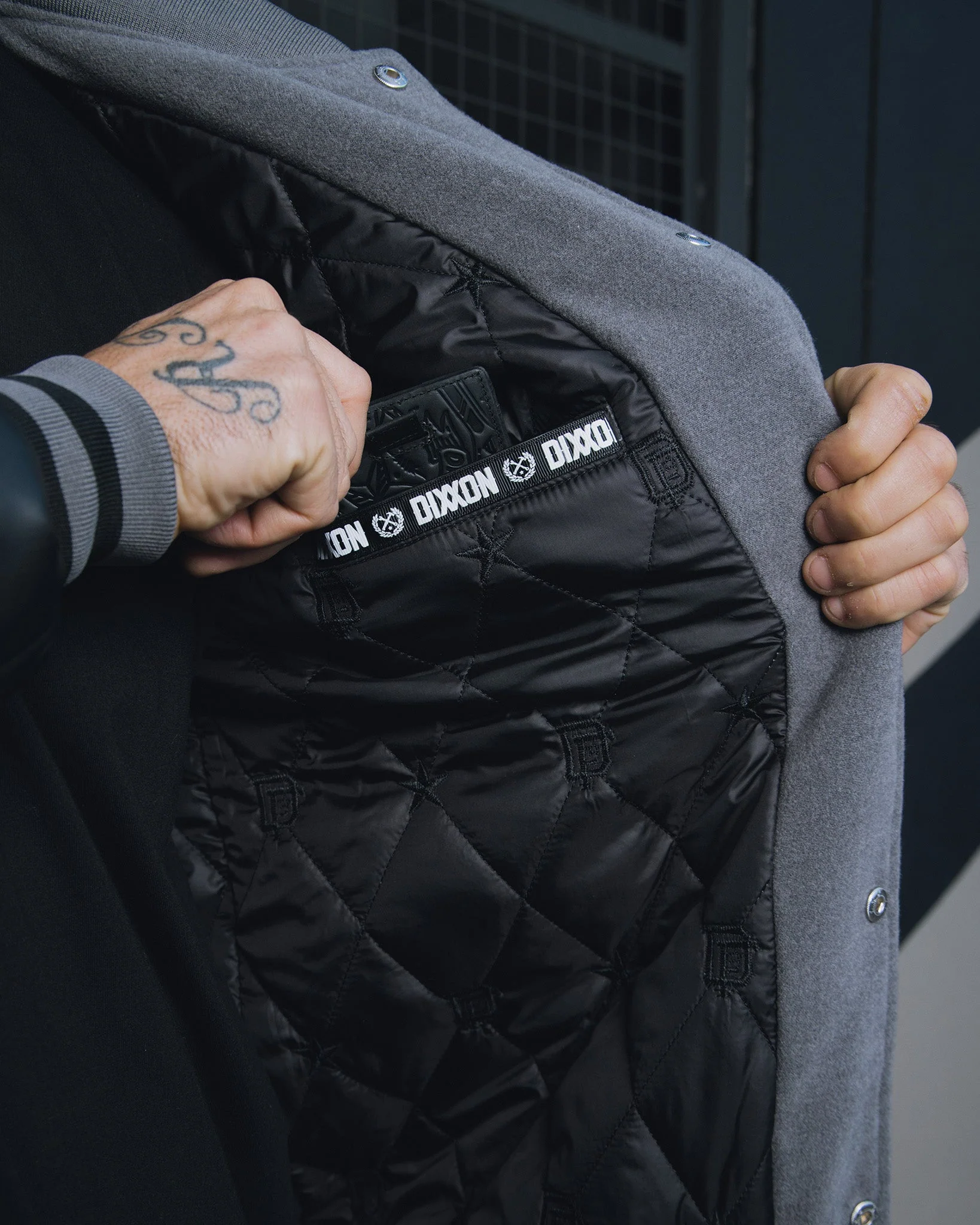 Absolute Defiance Wool Varsity Jacket - Image 4