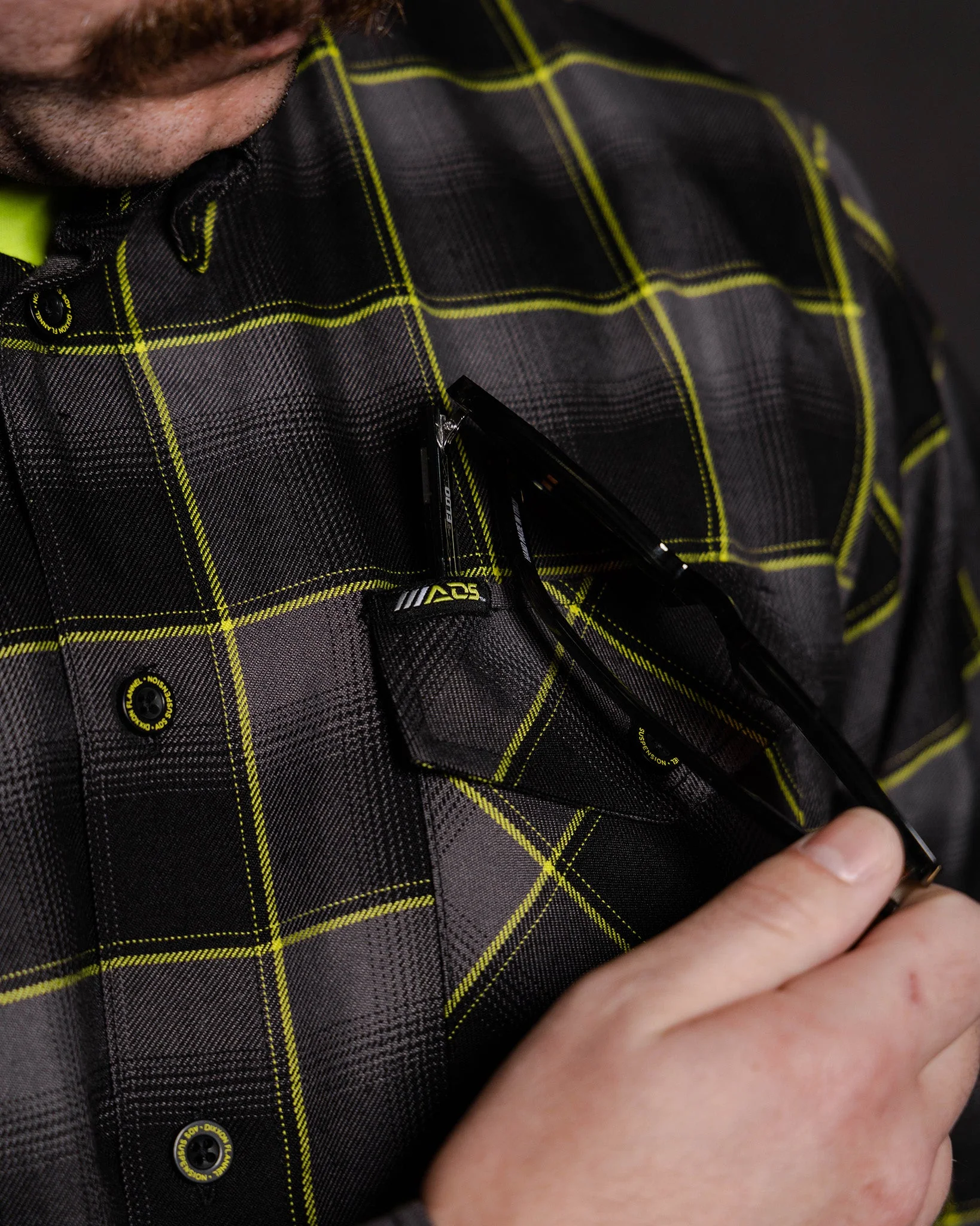 ADS Racing Shocks Flannel - Image 4