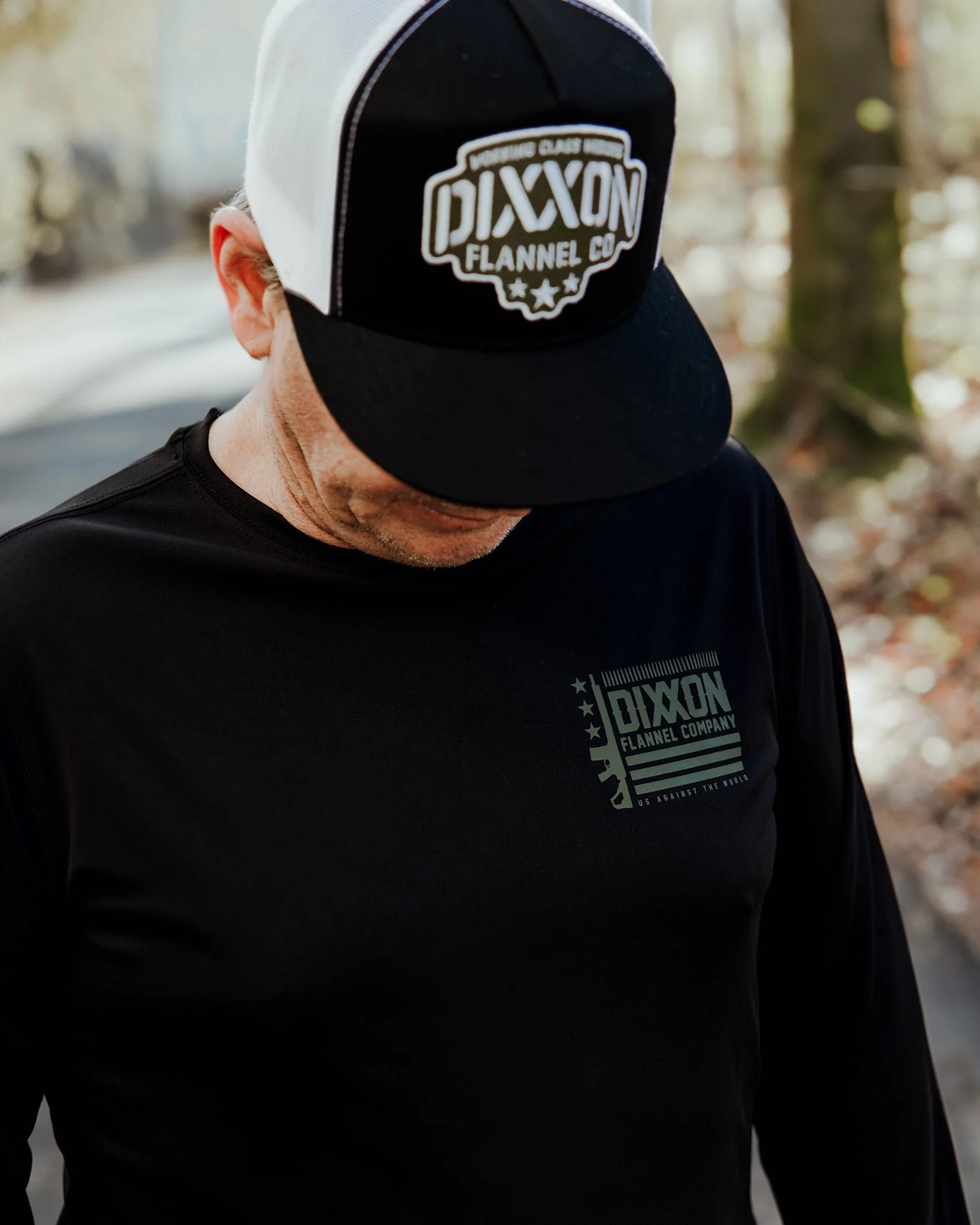 Against the World UV Long Sleeve T-Shirt - Black - Image 2