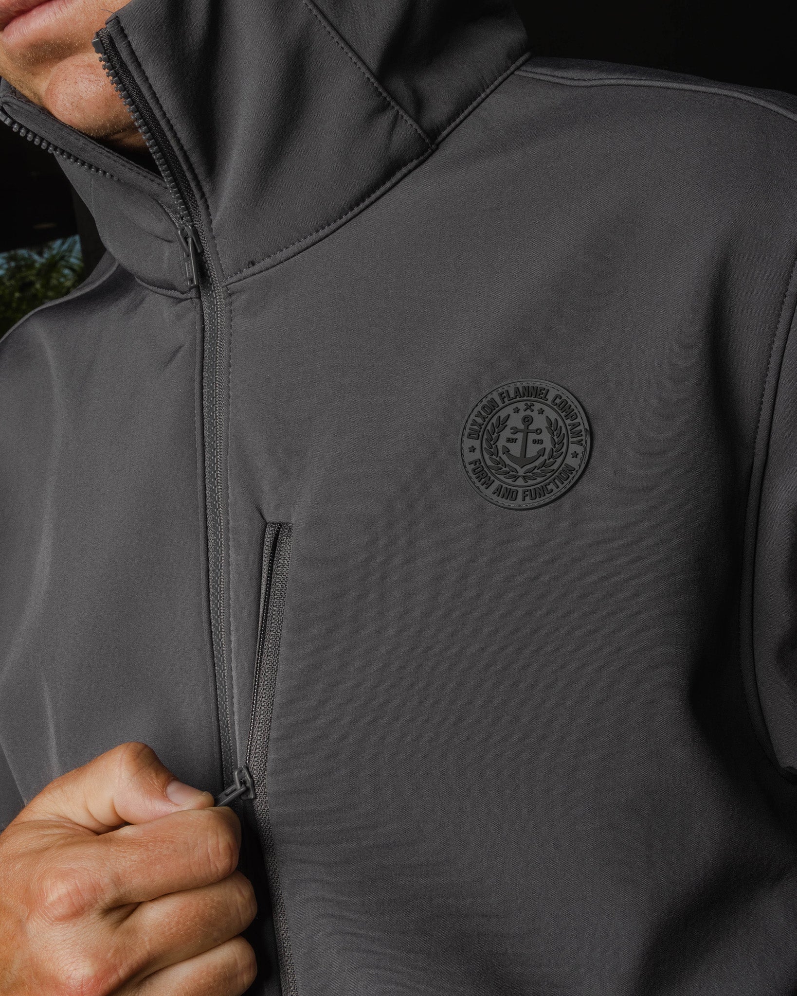 Anchor Jacket 2.0 - Charcoal - Image 6