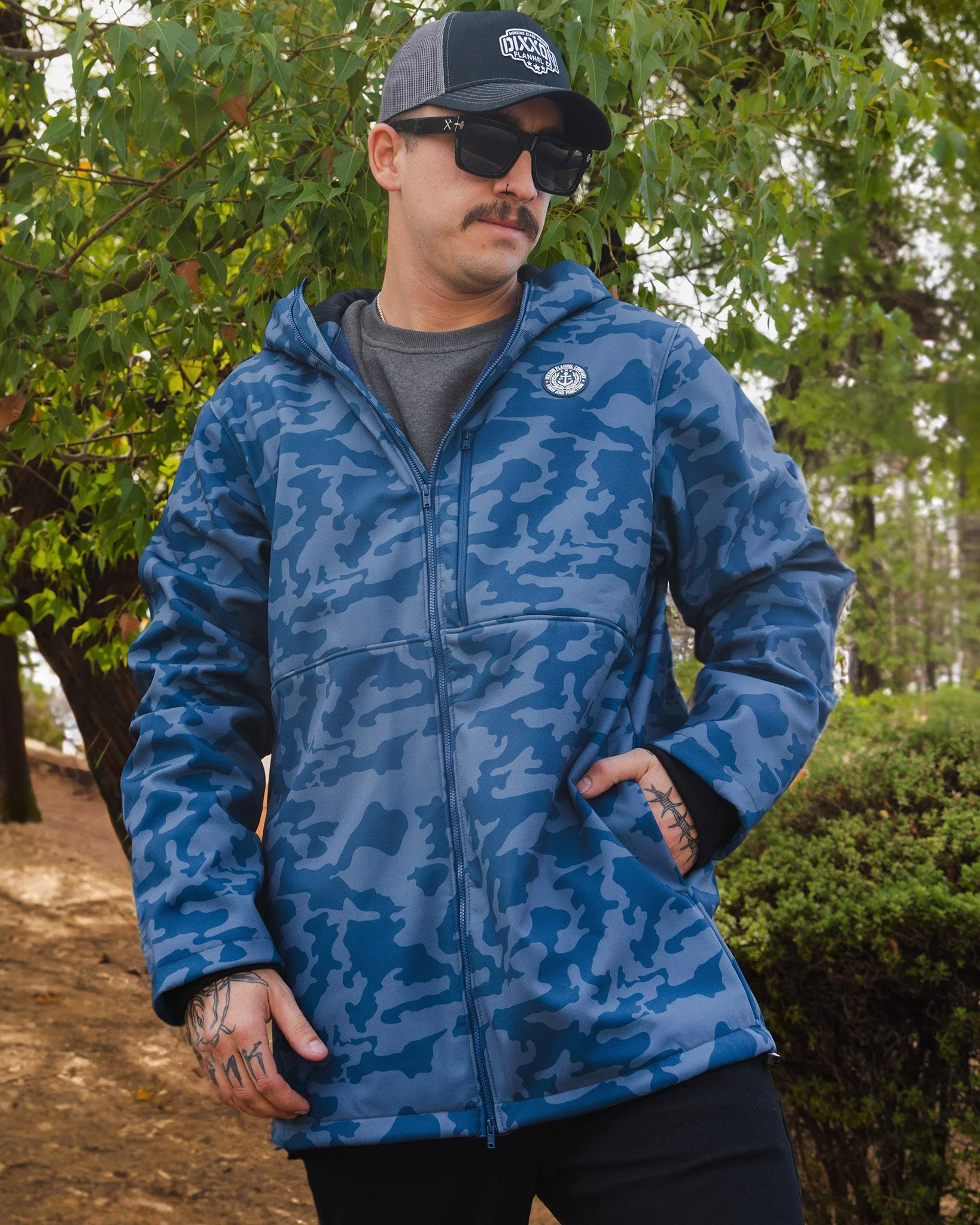 Anchor Jacket 2.0 - Navy Camo - Image 18