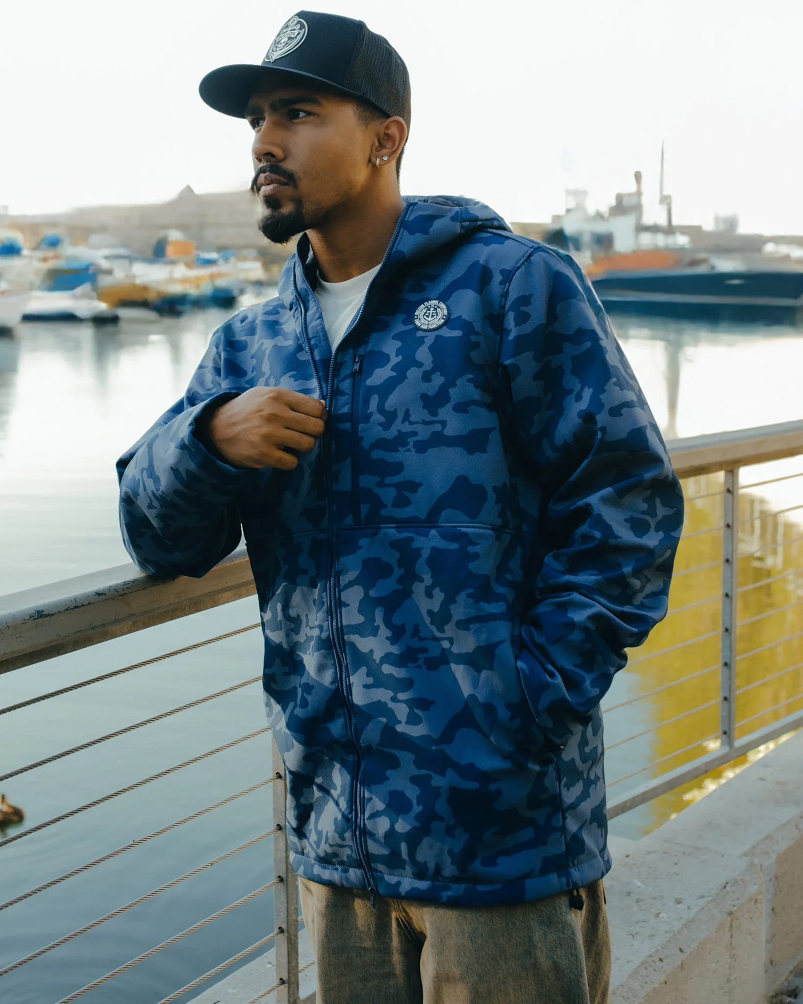 Anchor Jacket 2.0 - Navy Camo - Image 4