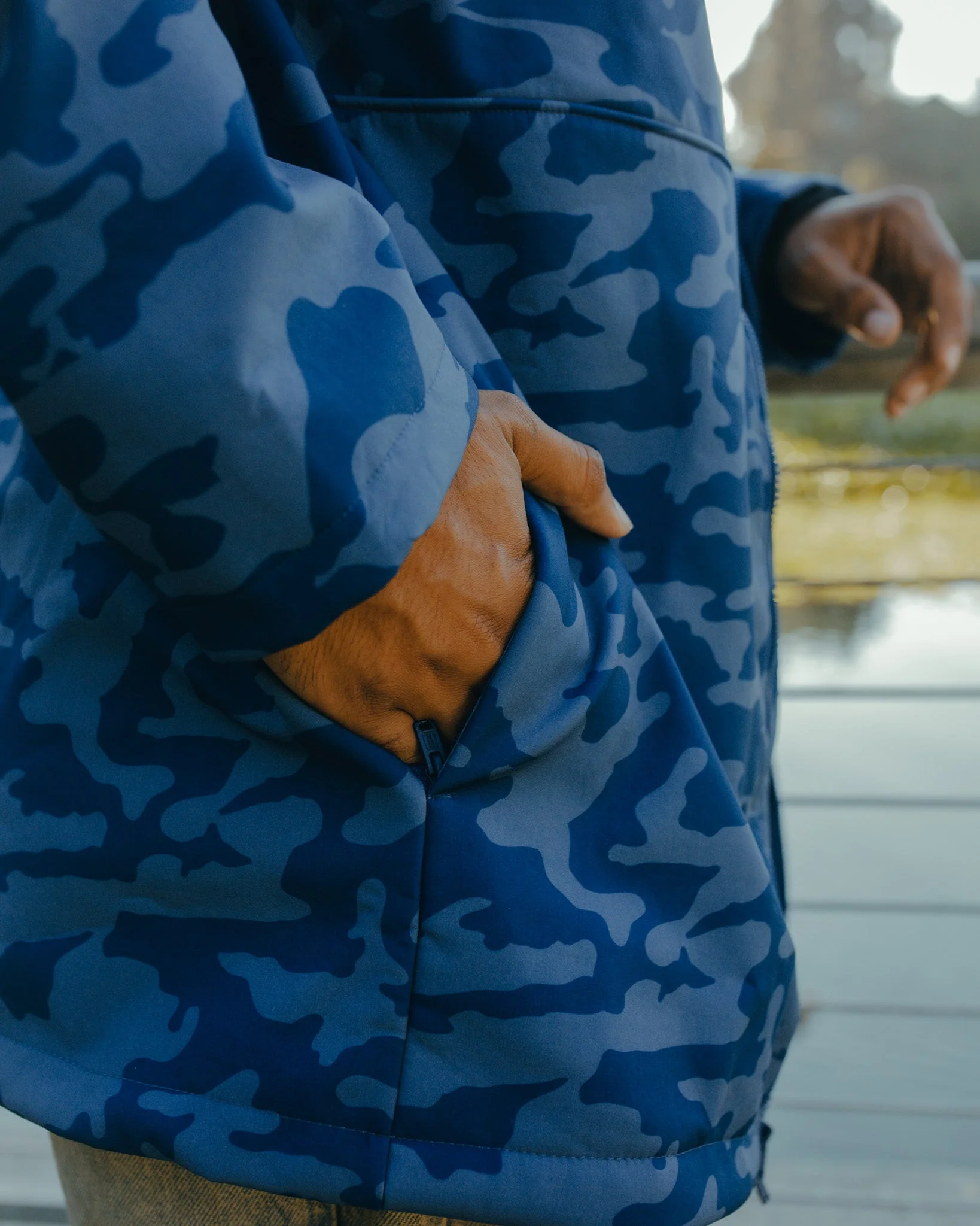 Anchor Jacket 2.0 - Navy Camo - Image 7