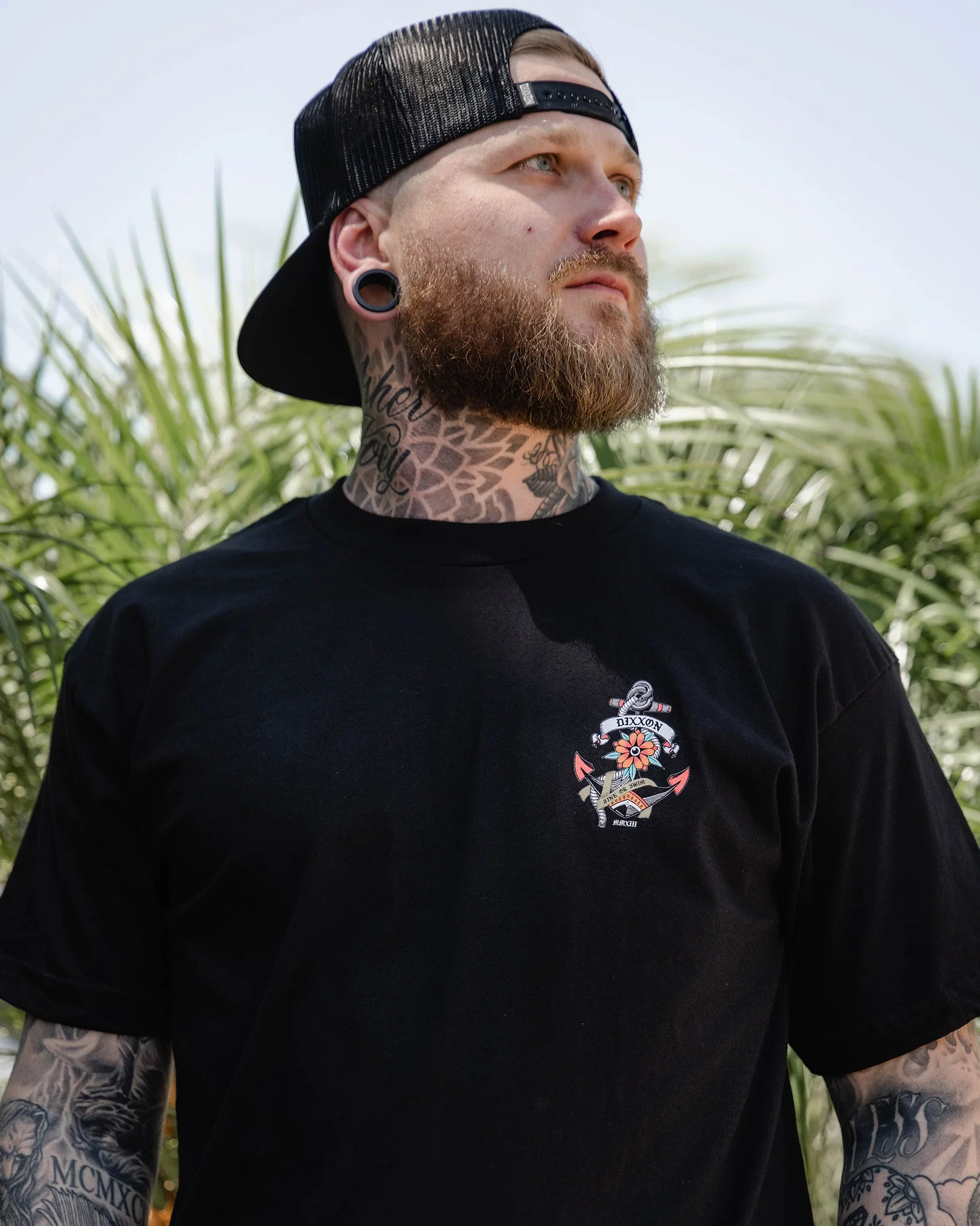 Anchored T-Shirt - Black - Image 2