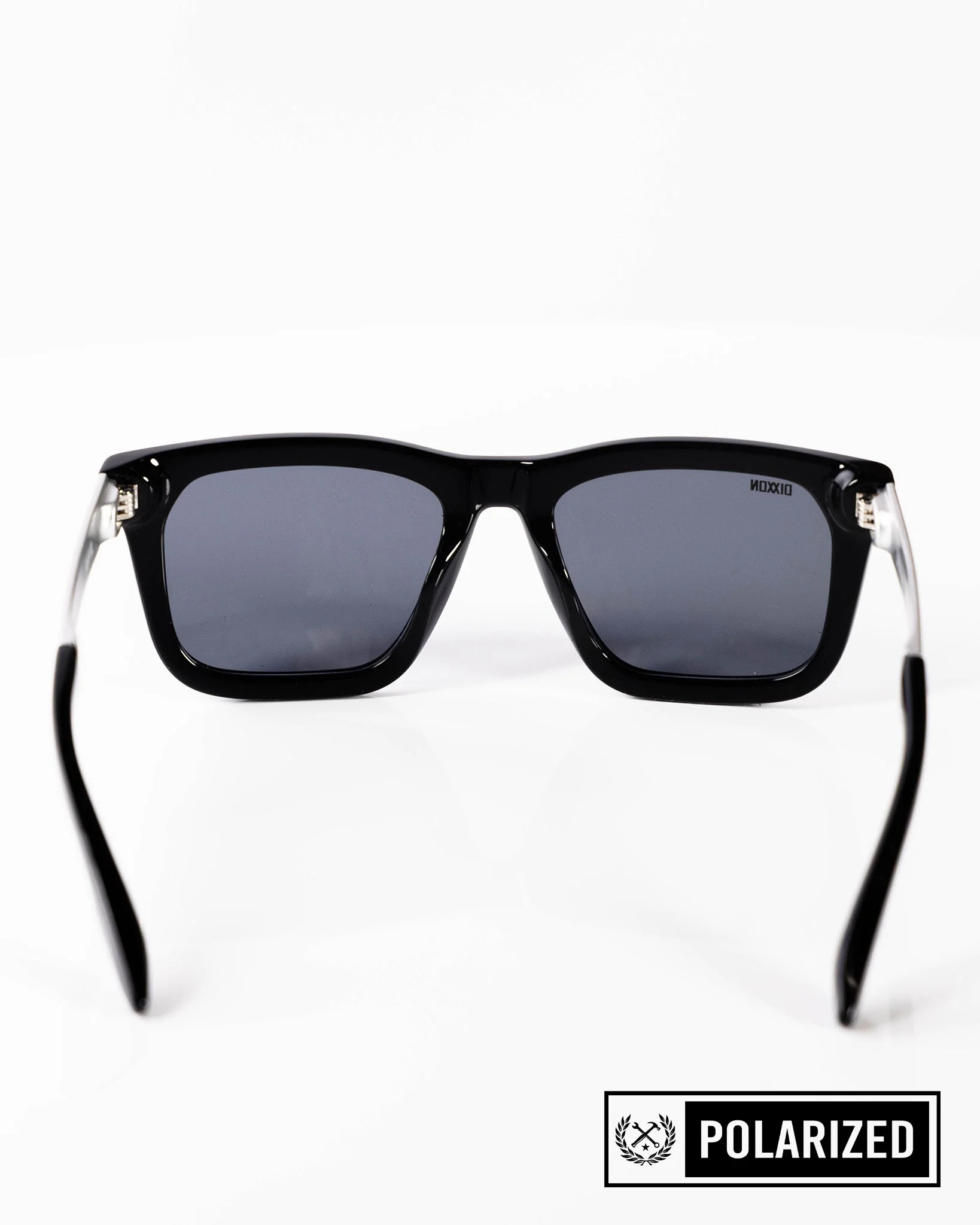 Anvil Metal Sunglasses - Black & Gray Polarized - Image 6