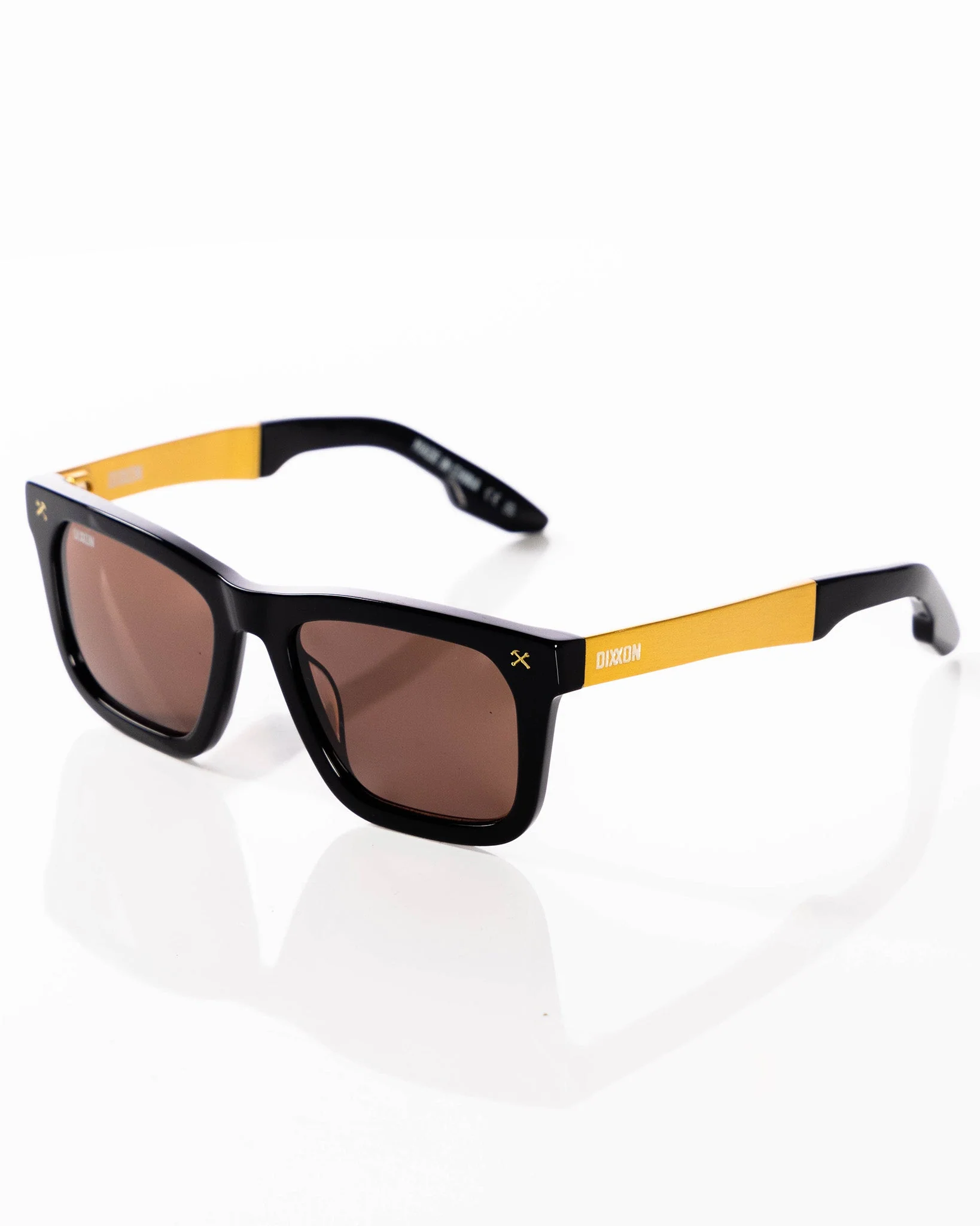 Anvil Metal Sunglasses - Brown & Bronze - Image 3