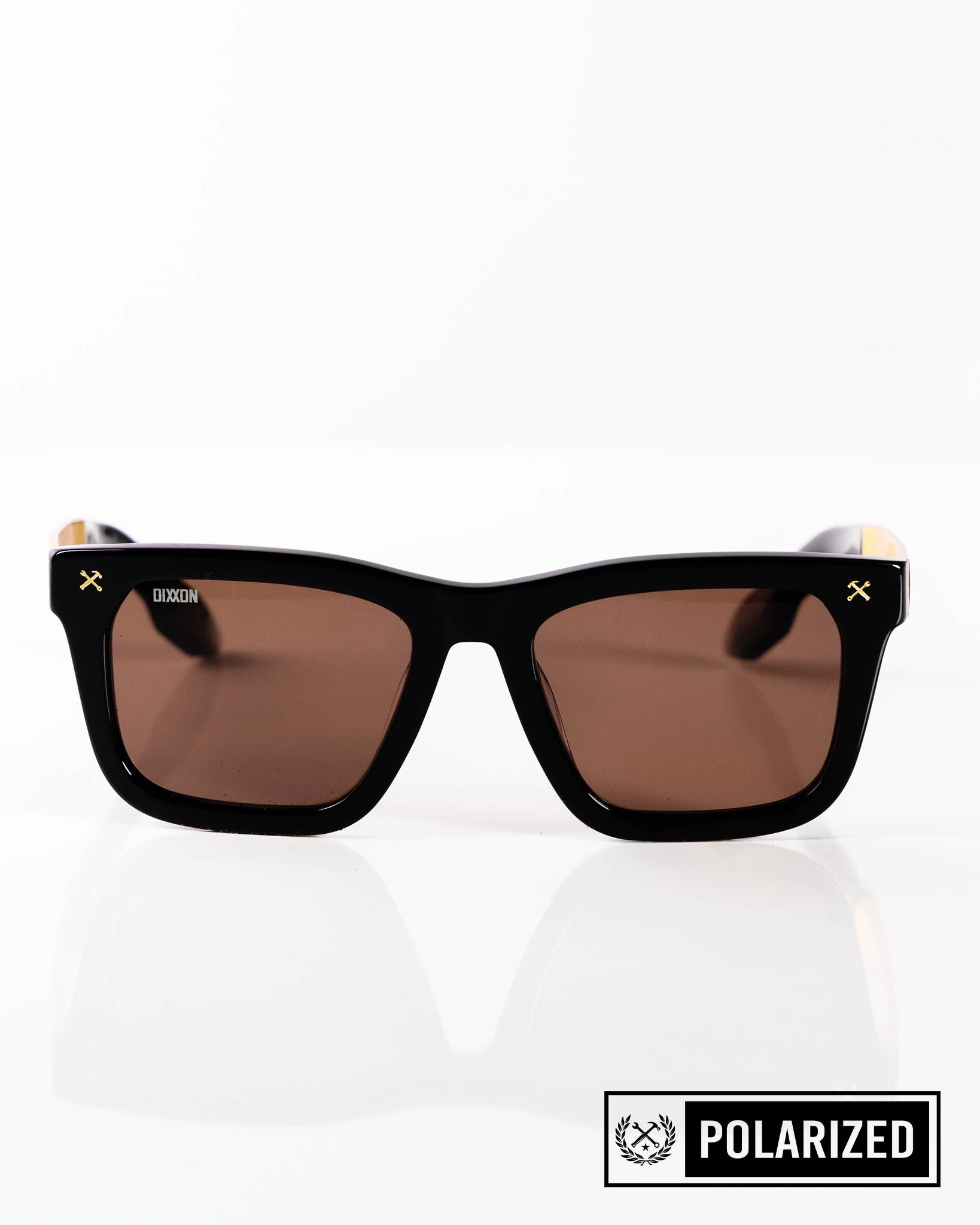 Anvil Metal Sunglasses - Brown & Bronze Polarized - Image 5