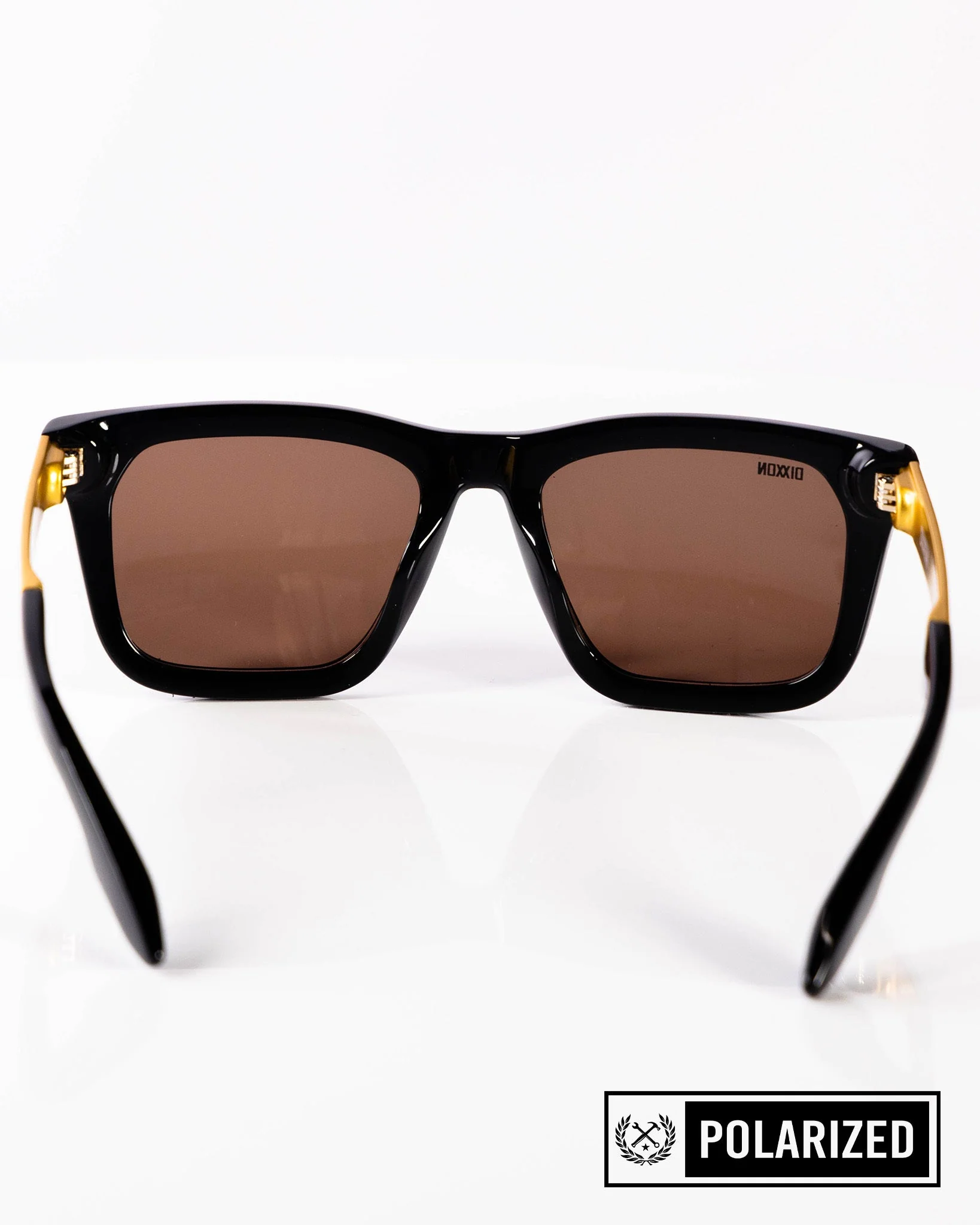 Anvil Metal Sunglasses - Brown & Bronze Polarized - Image 6