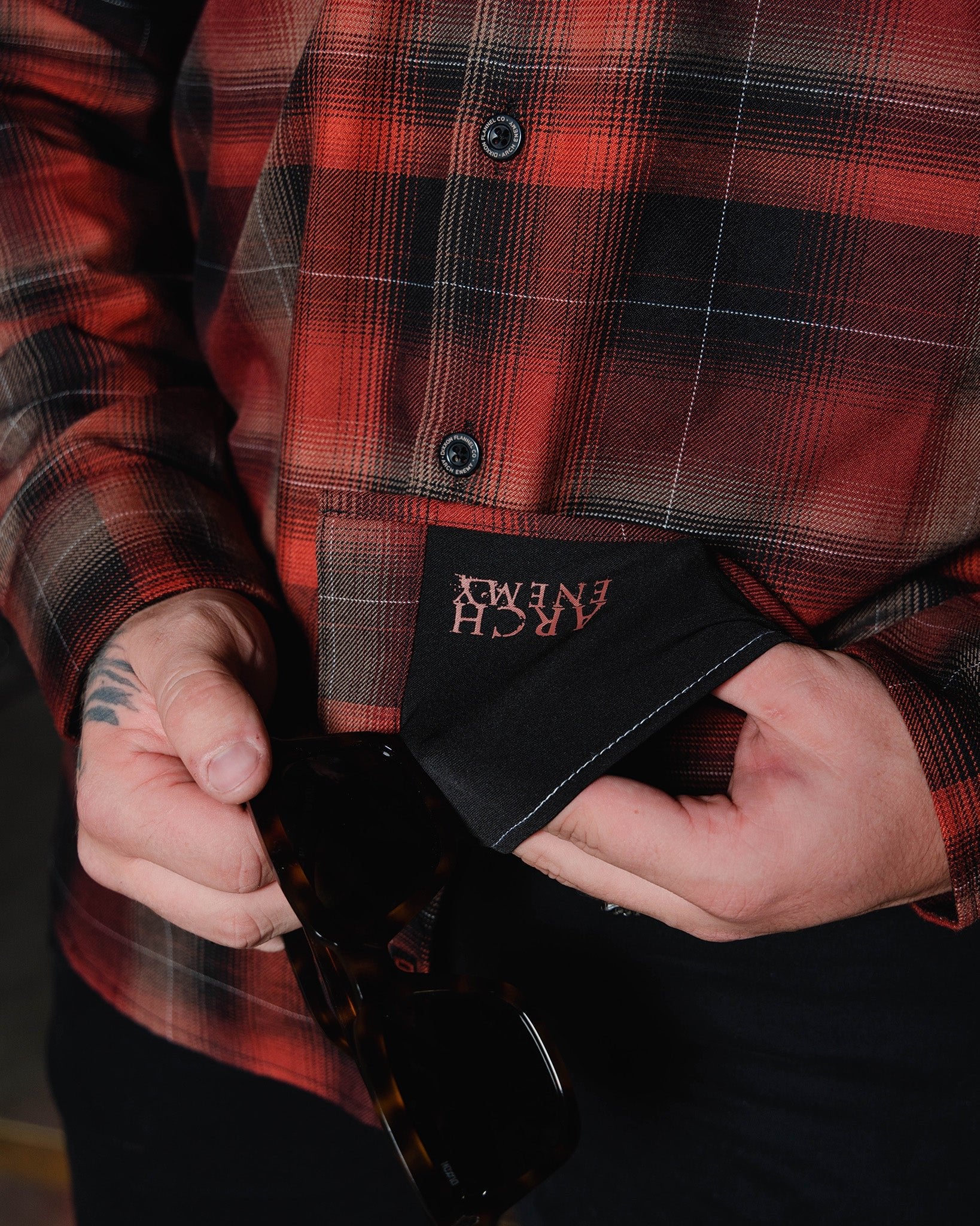 Arch Enemy Blood Dynasty Flannel - Image 6