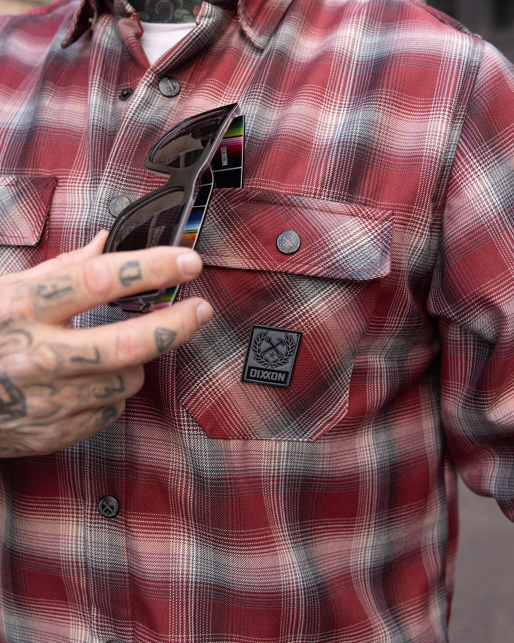 Ashford Sherpa Lined Flannel Jacket - Image 5