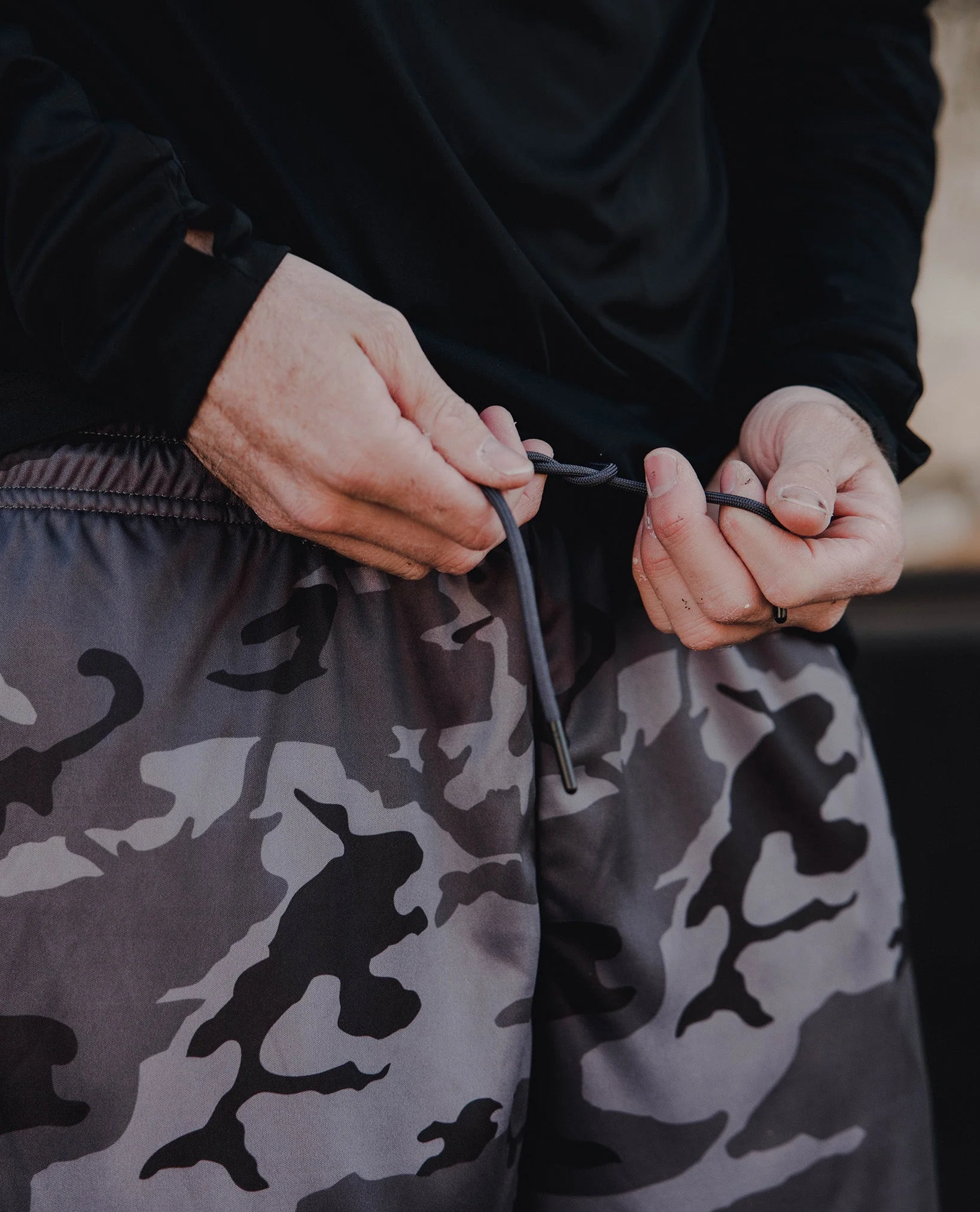 Overtime Shorts - Black Camo - Image 3