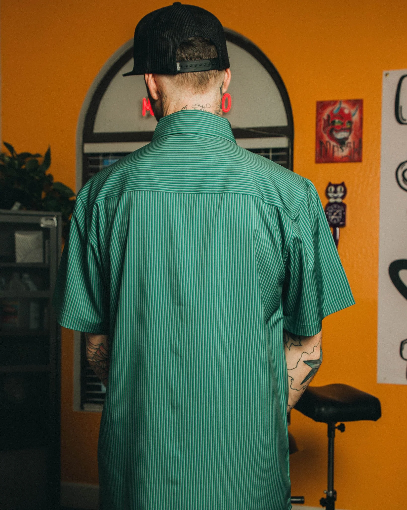 Benny TS Party Shirt - Green - Image 3