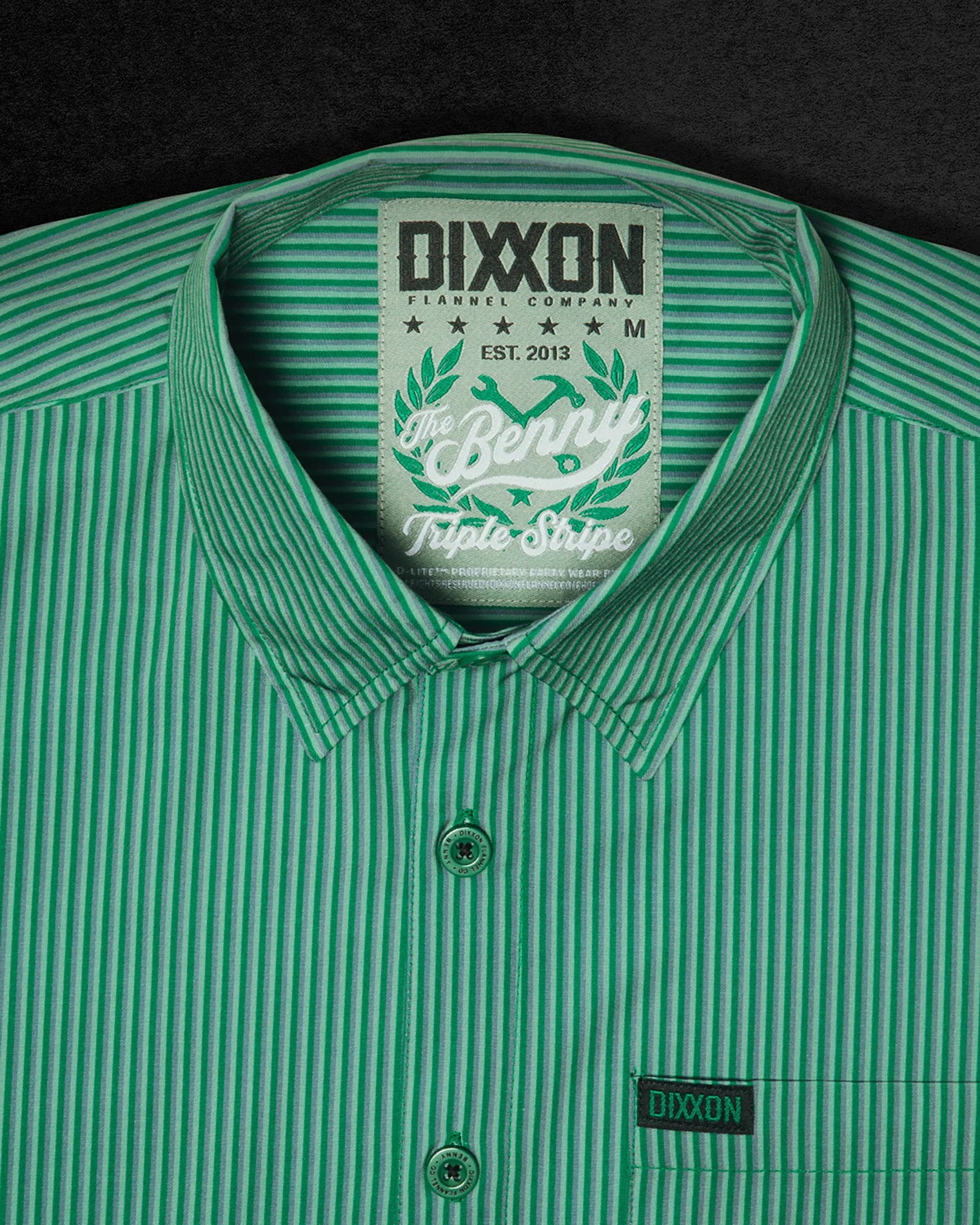 Benny TS Party Shirt - Green - Image 4
