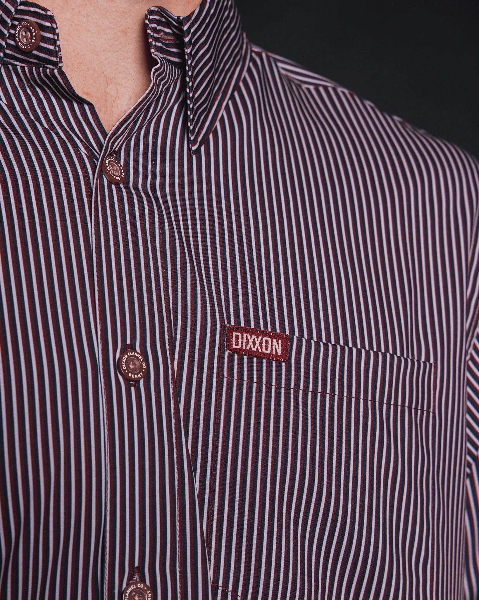 Benny TS Party Shirt - Maroon - Image 4