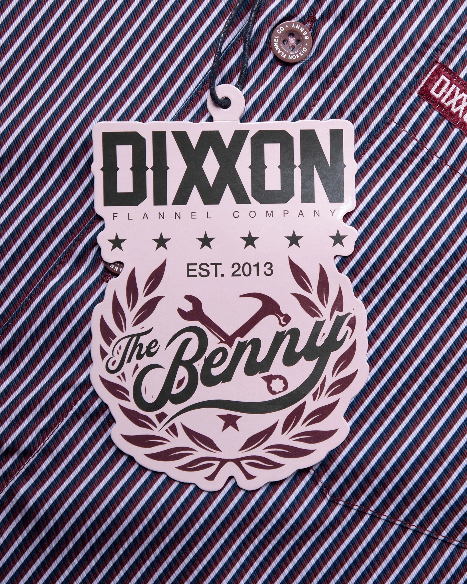 Benny TS Party Shirt - Maroon - Image 7