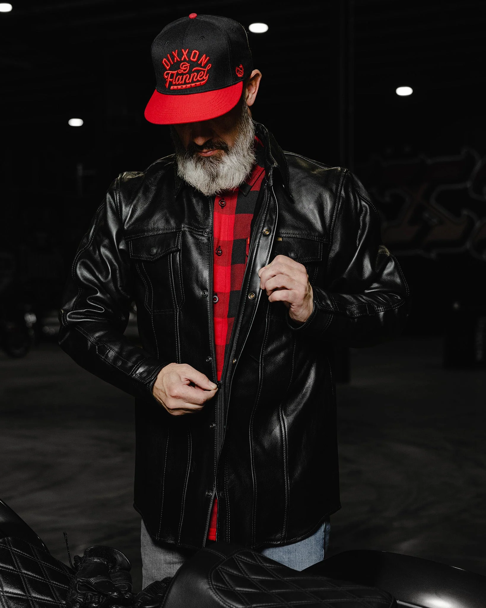 Bishop Leather Shirt - Image 11
