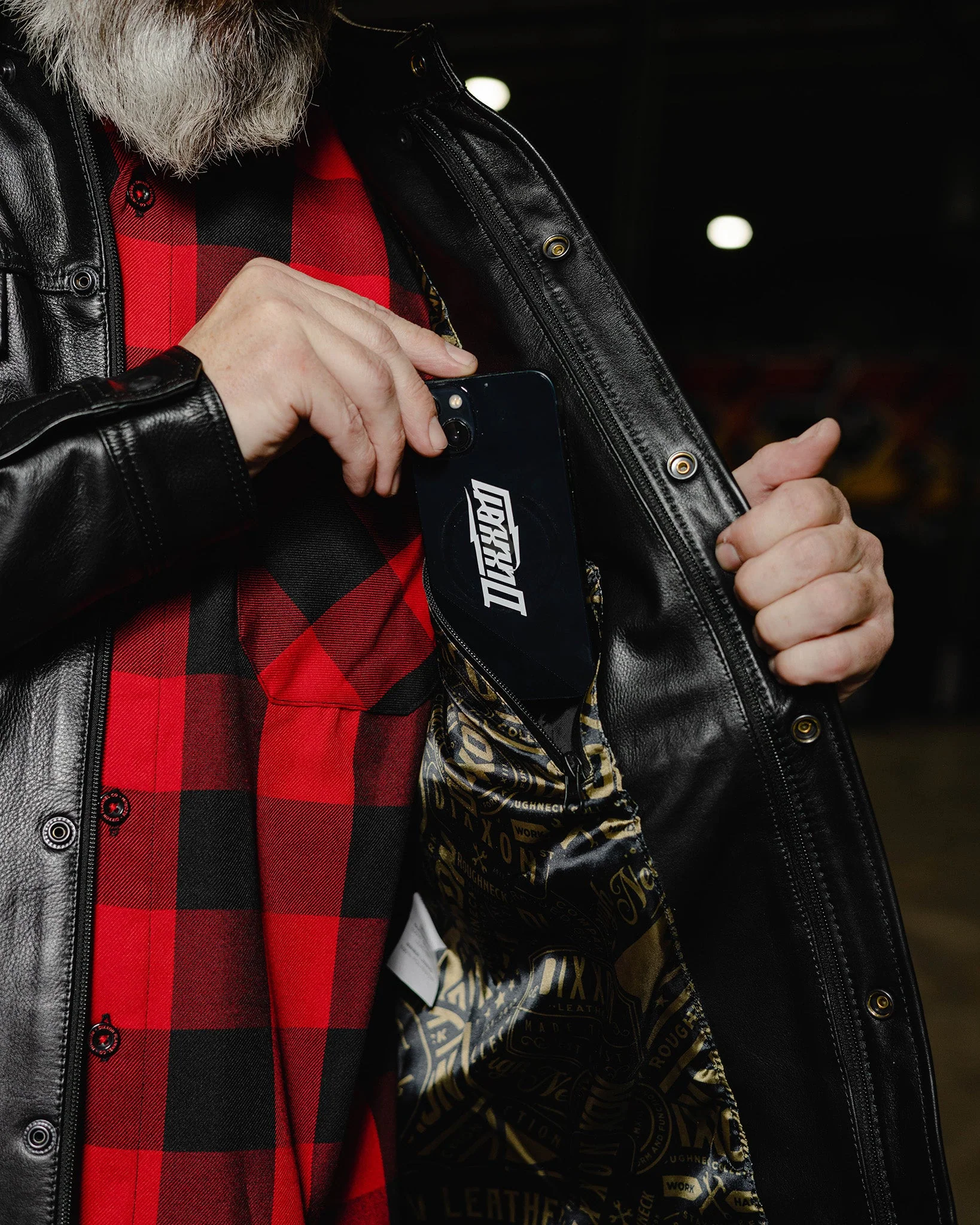 Bishop Leather Shirt - Image 6
