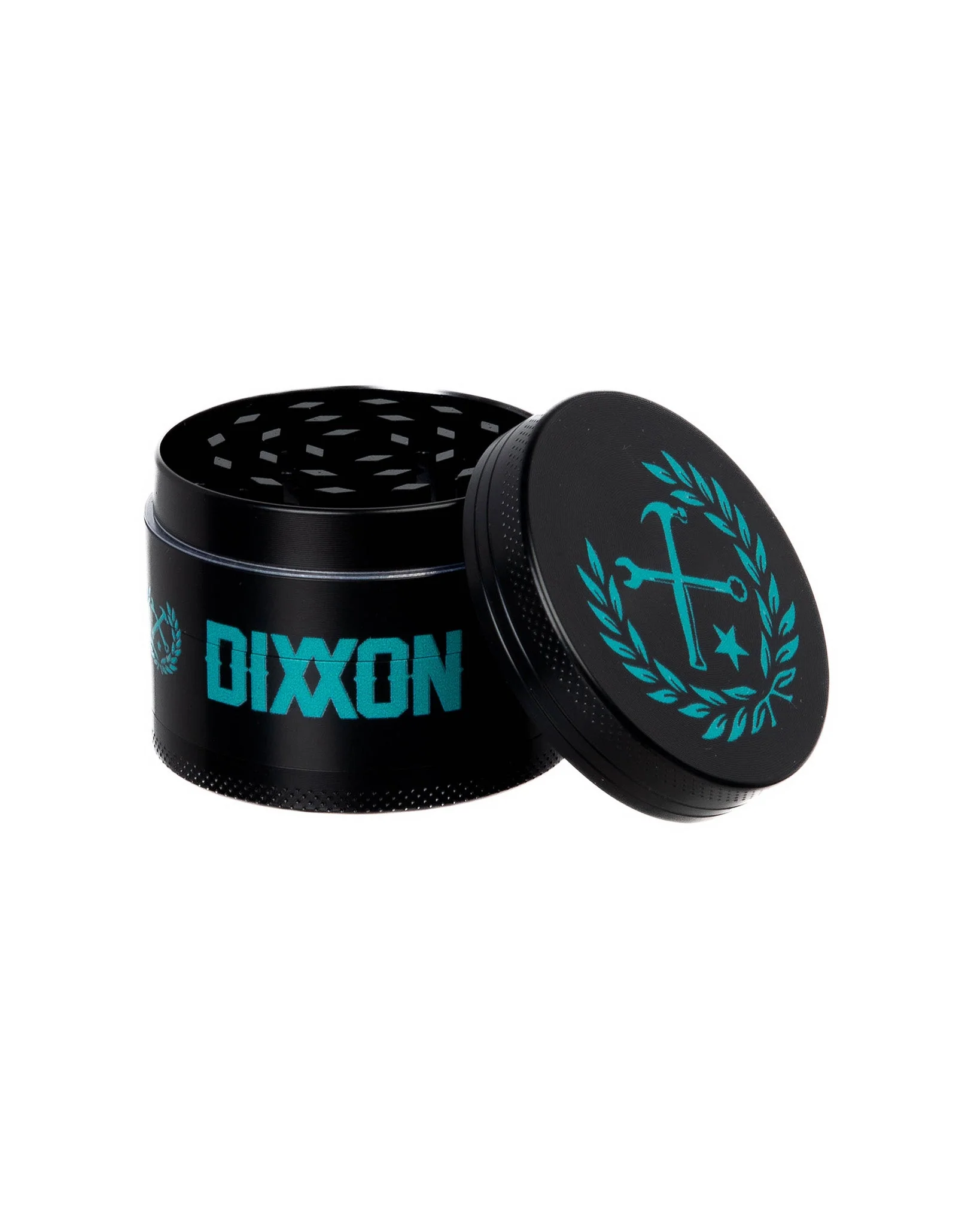 Black & Aqua Blue Weed Travel Kit - Image 7