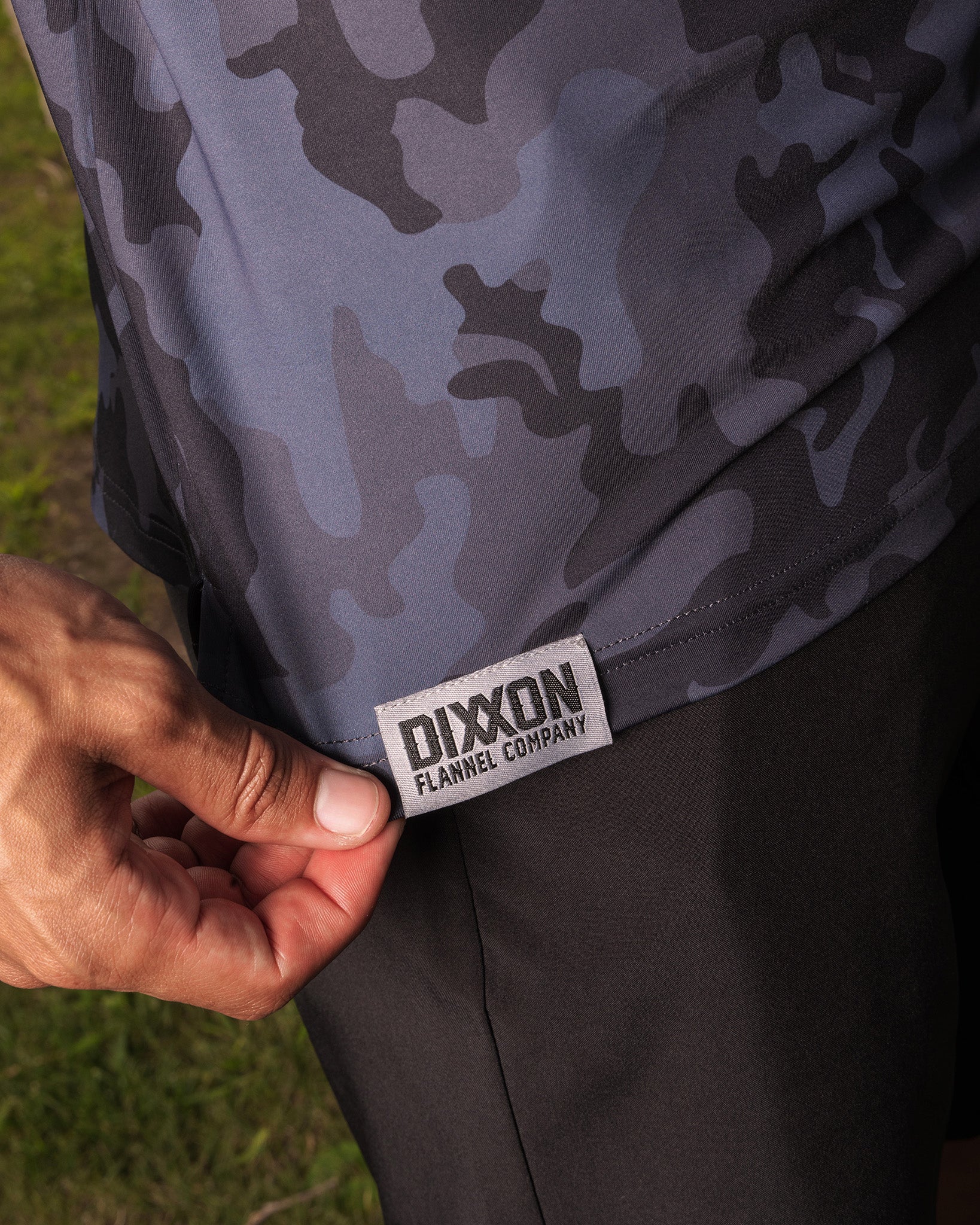 Black Camo Party Polo - Image 5