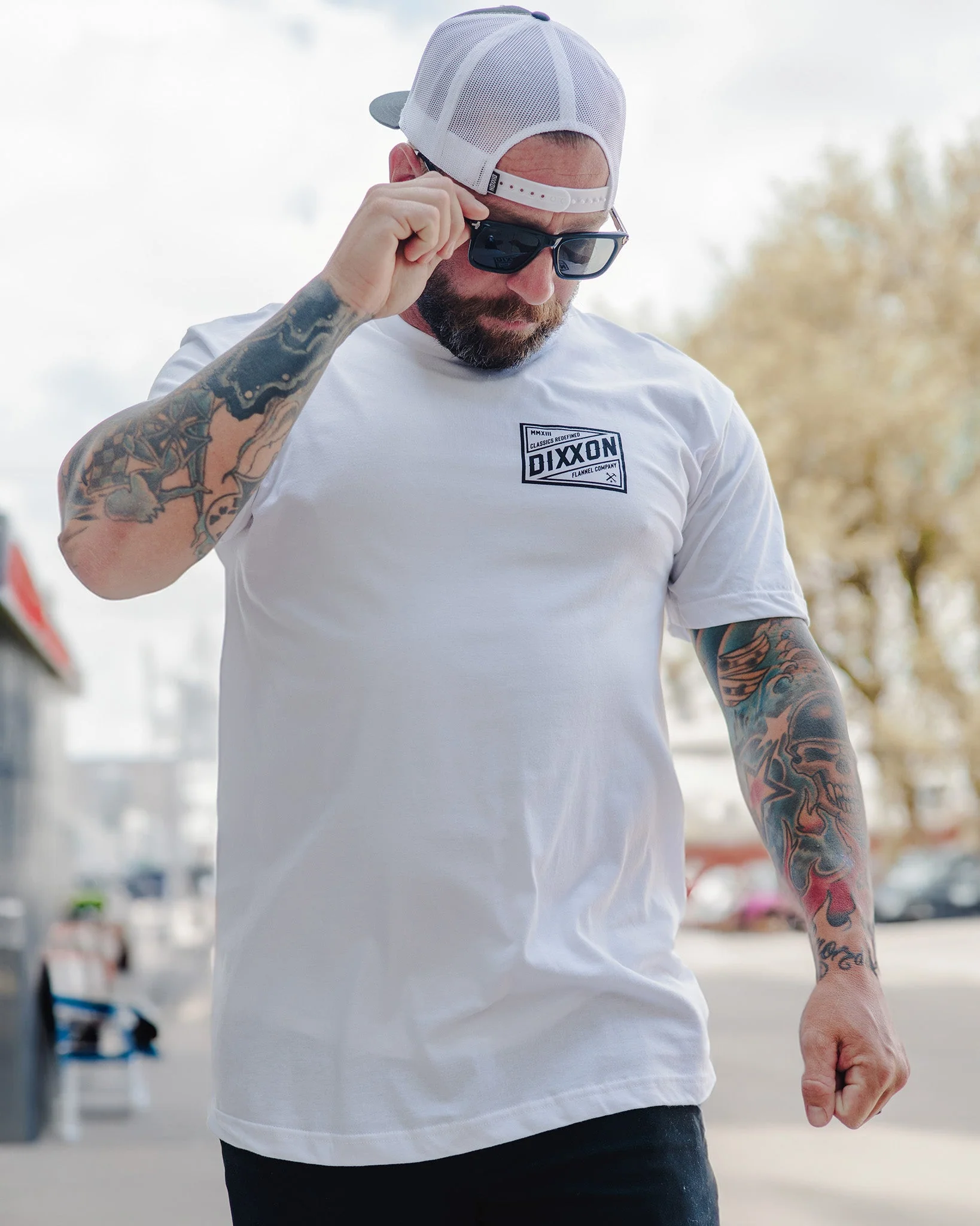 Black Classics T-Shirt - White - Image 4