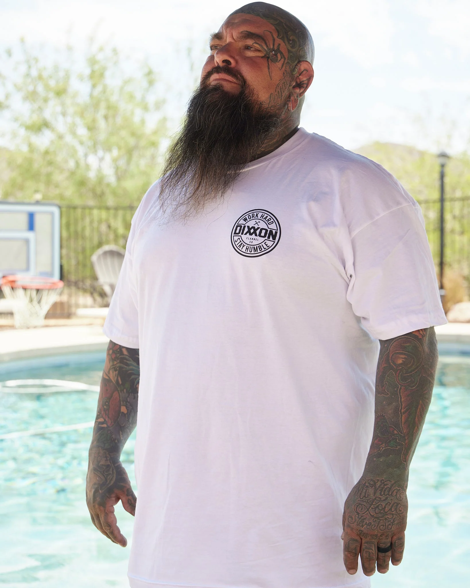 Black Corpo T-Shirt - White - Image 4