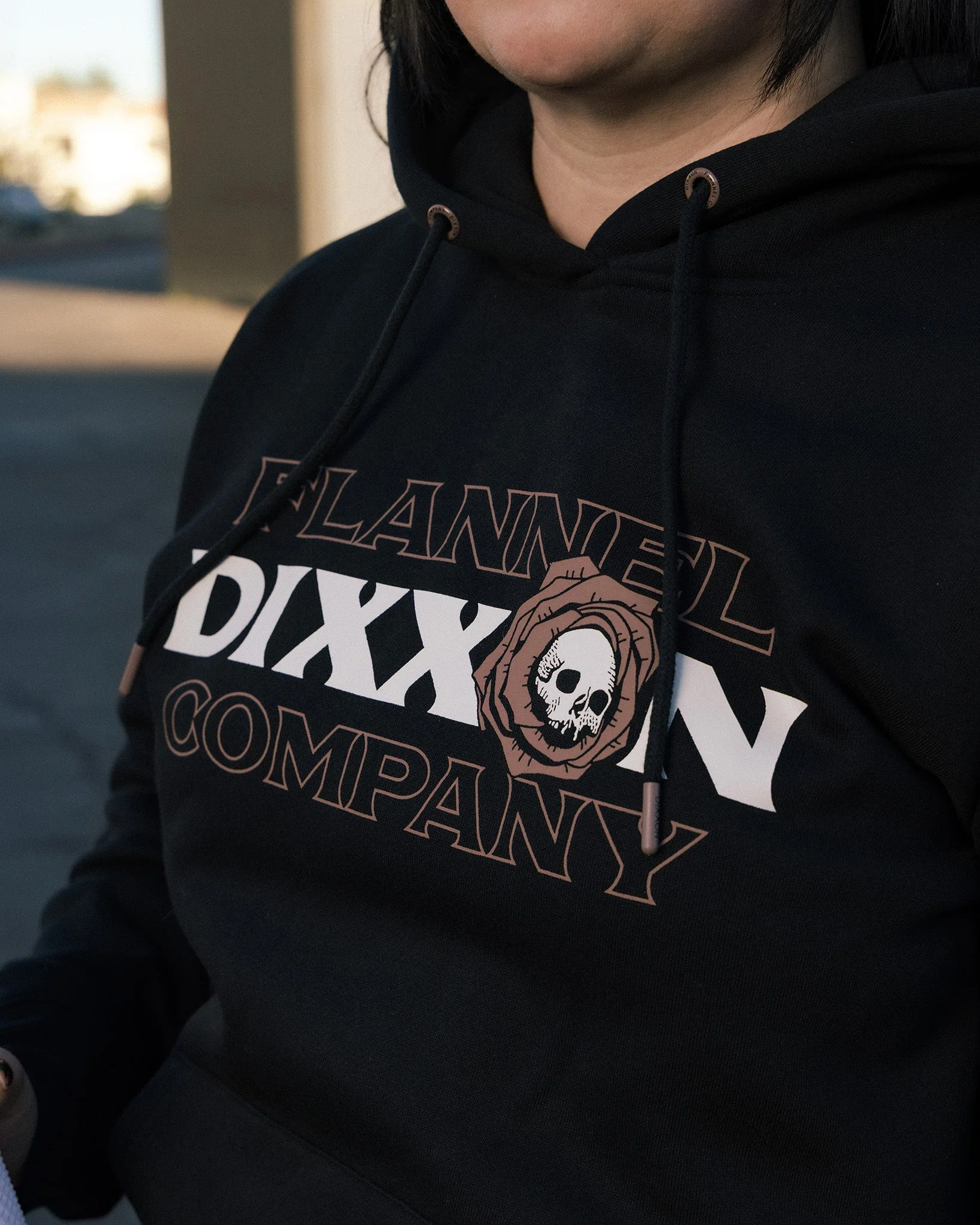 Women's Deadly Bloom Pullover Hoodie - Black - Image 5
