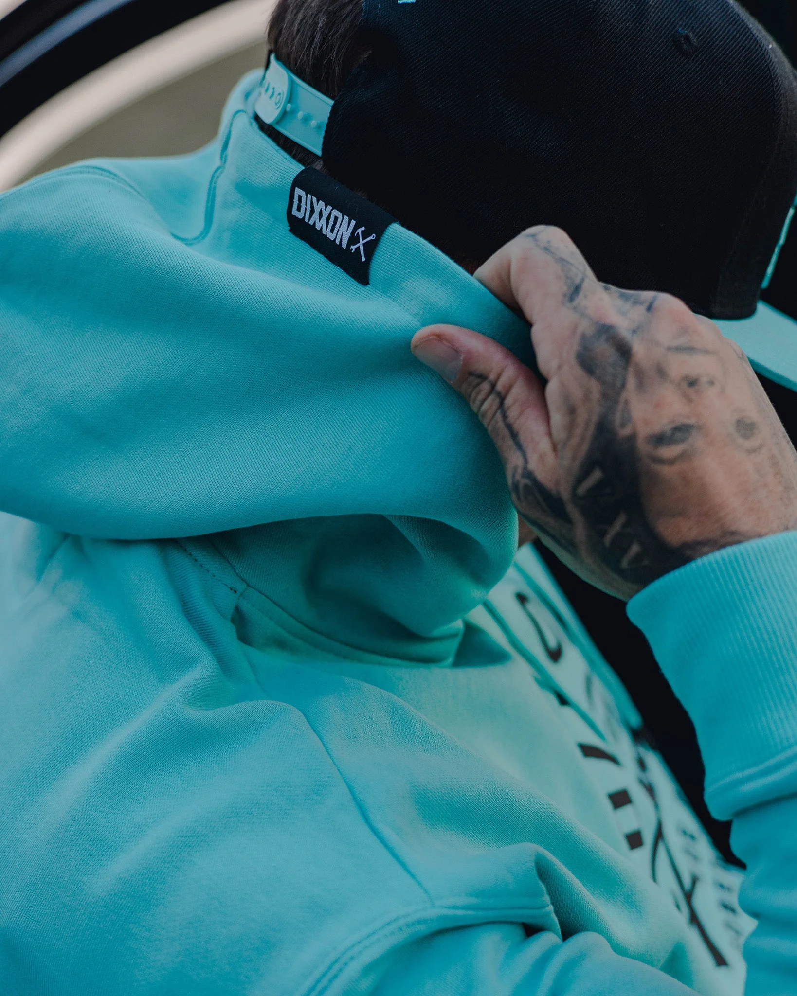 Black Pastime Pullover Hoodie - Tiffany - Image 3