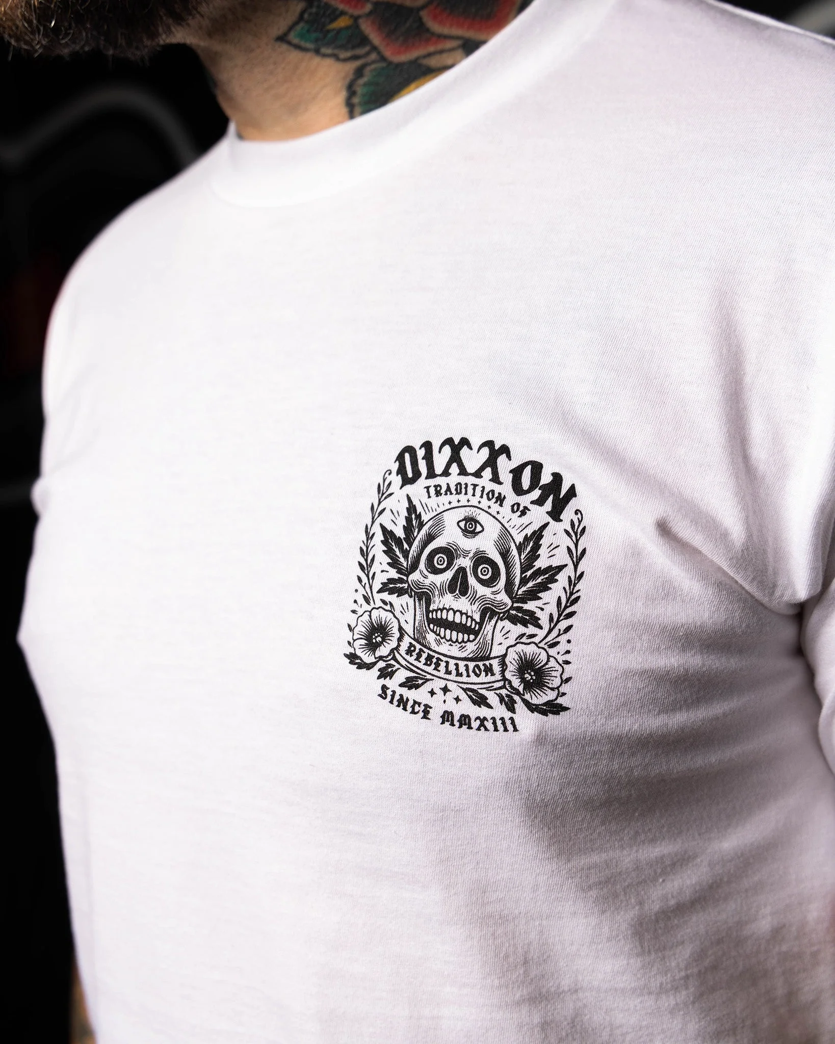 Black Wormwood T-Shirt - White - Image 3