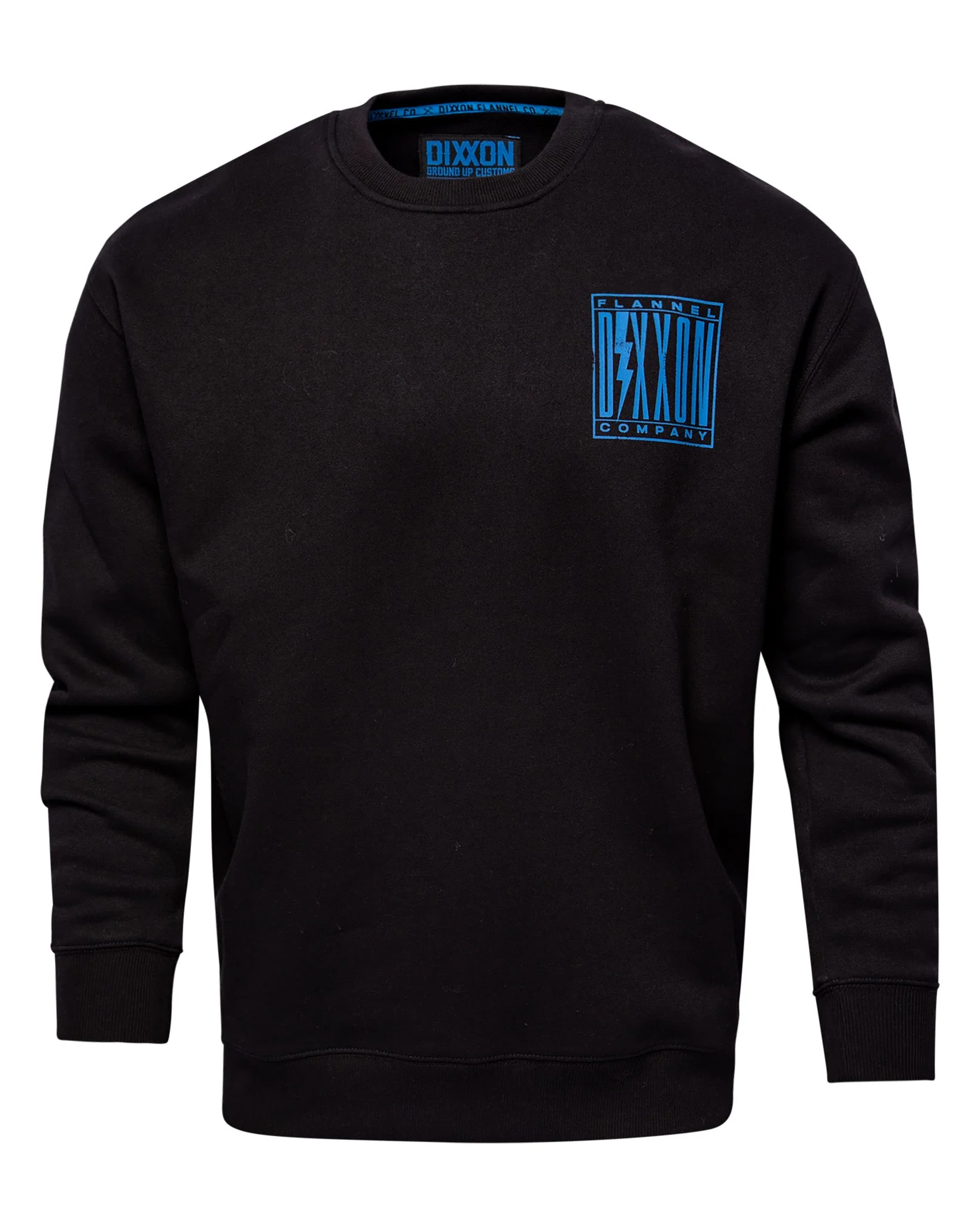 Blue Charged Crewneck Sweatshirt - Black - Image 2