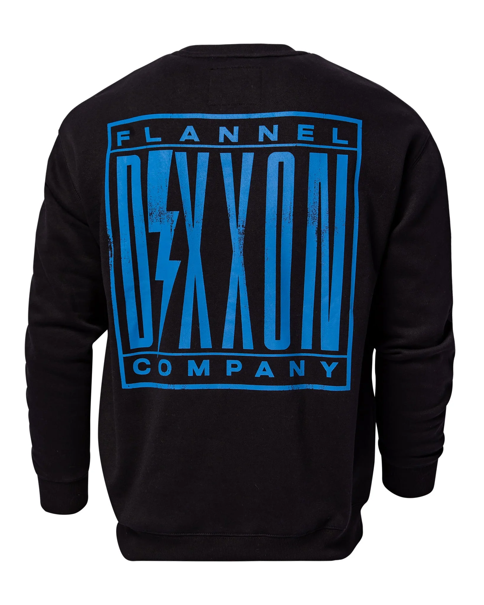 Blue Charged Crewneck Sweatshirt - Black - Image 3