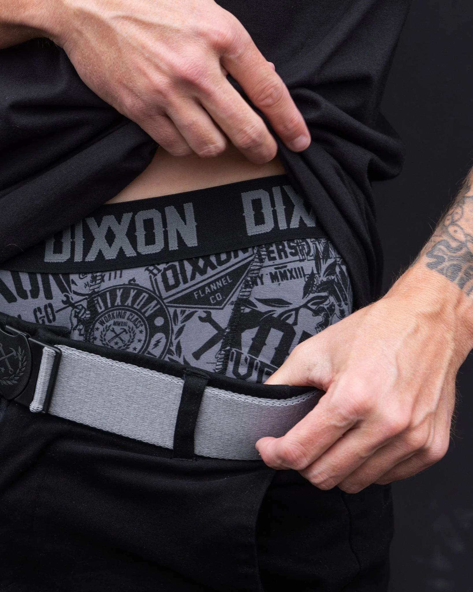 Blue Collar Cotton Stretch 2pk Boxer Briefs - Image 2