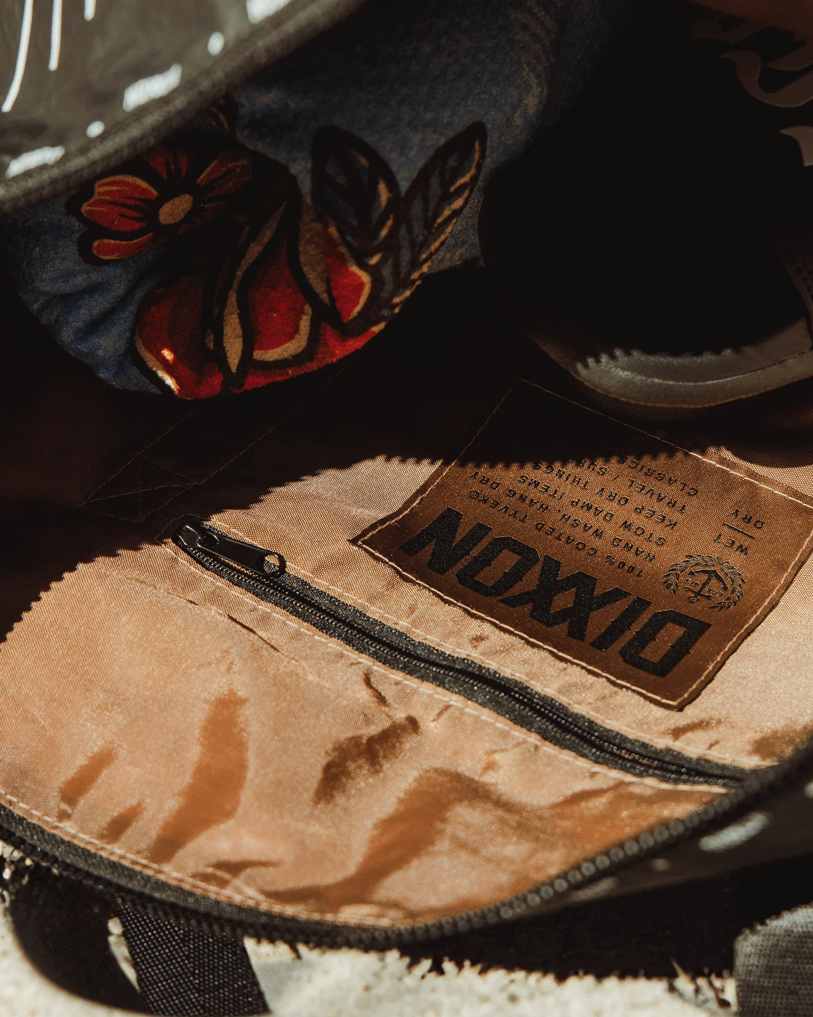 BOHO Zipper Tote Beach Bag - Image 3