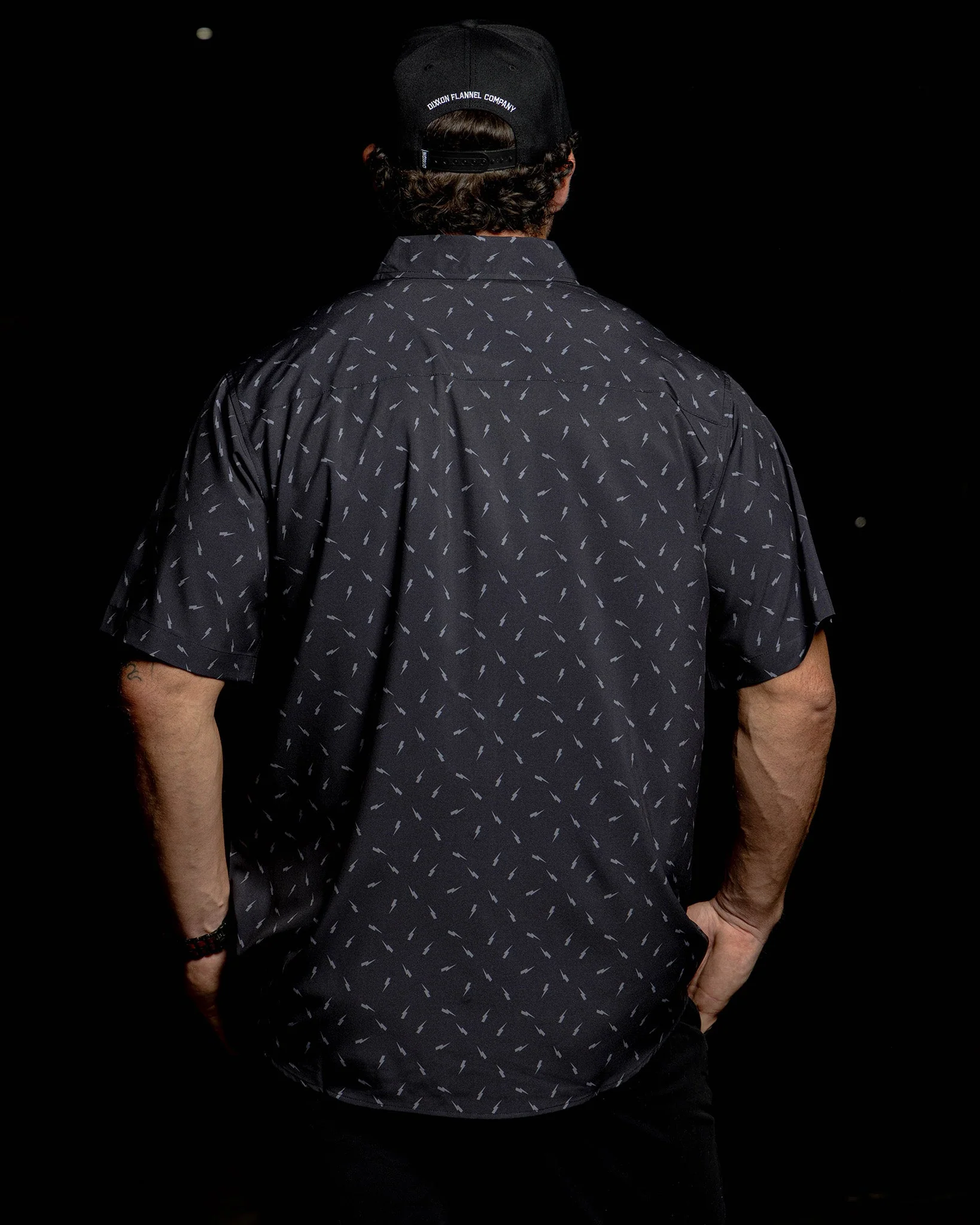 Bolt Party Shirt - Black & Gray - Image 3