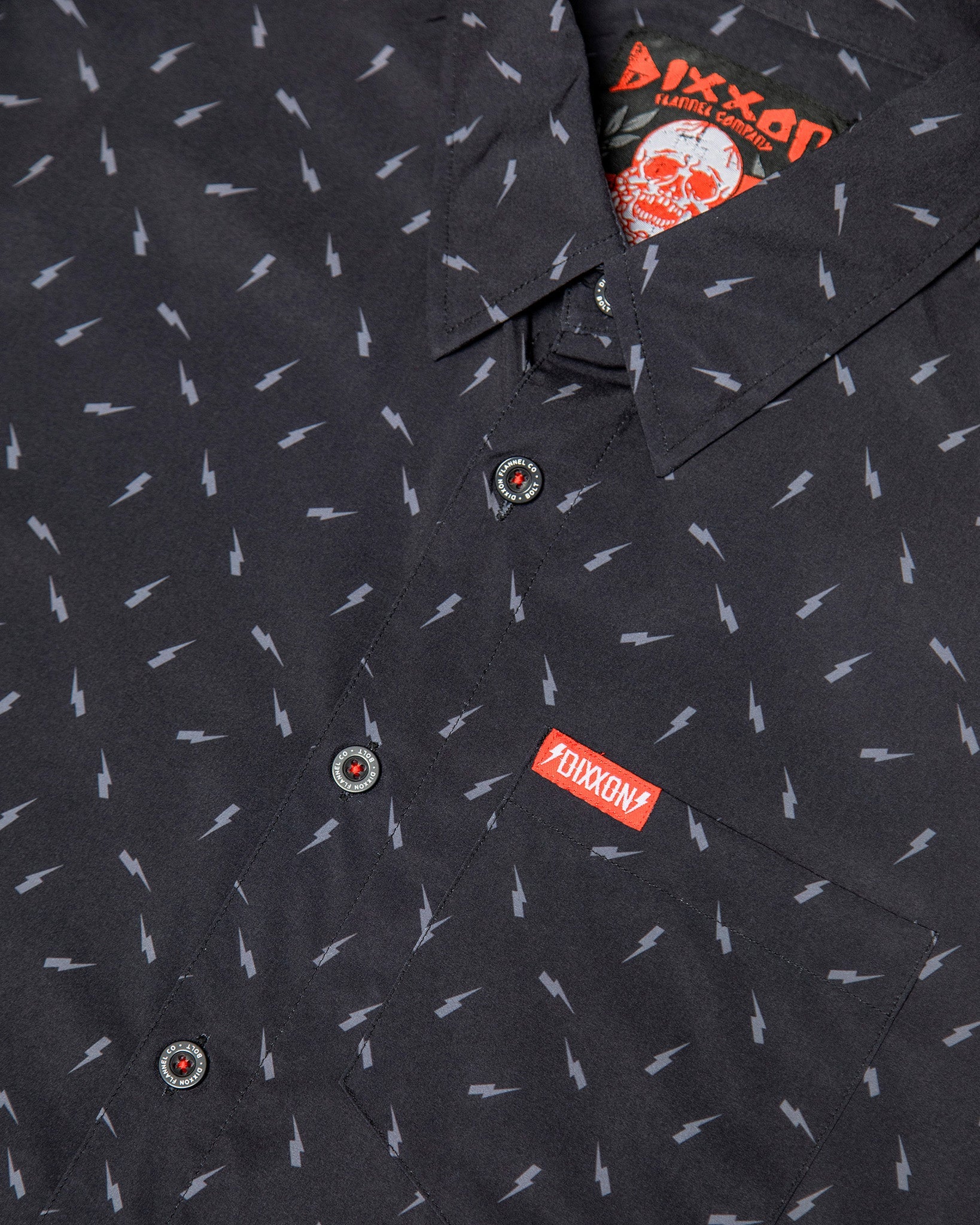 Bolt Party Shirt - Black & Gray - Image 4