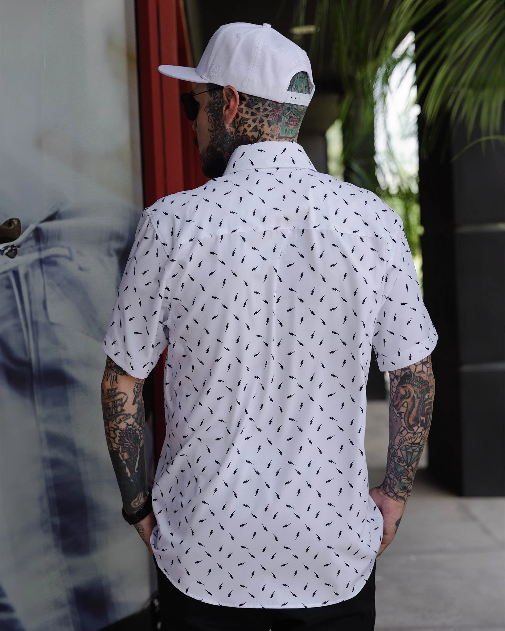 Bolt Party Shirt - White - Image 3