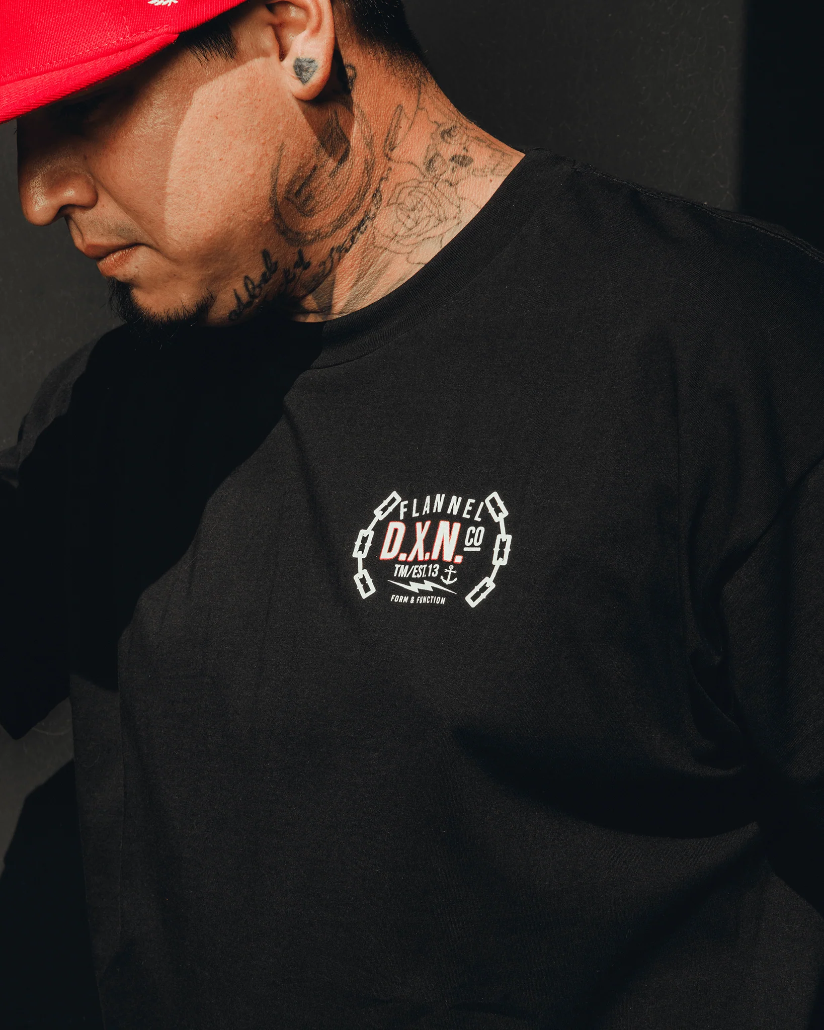 Bonded T-Shirt - Black - Image 2