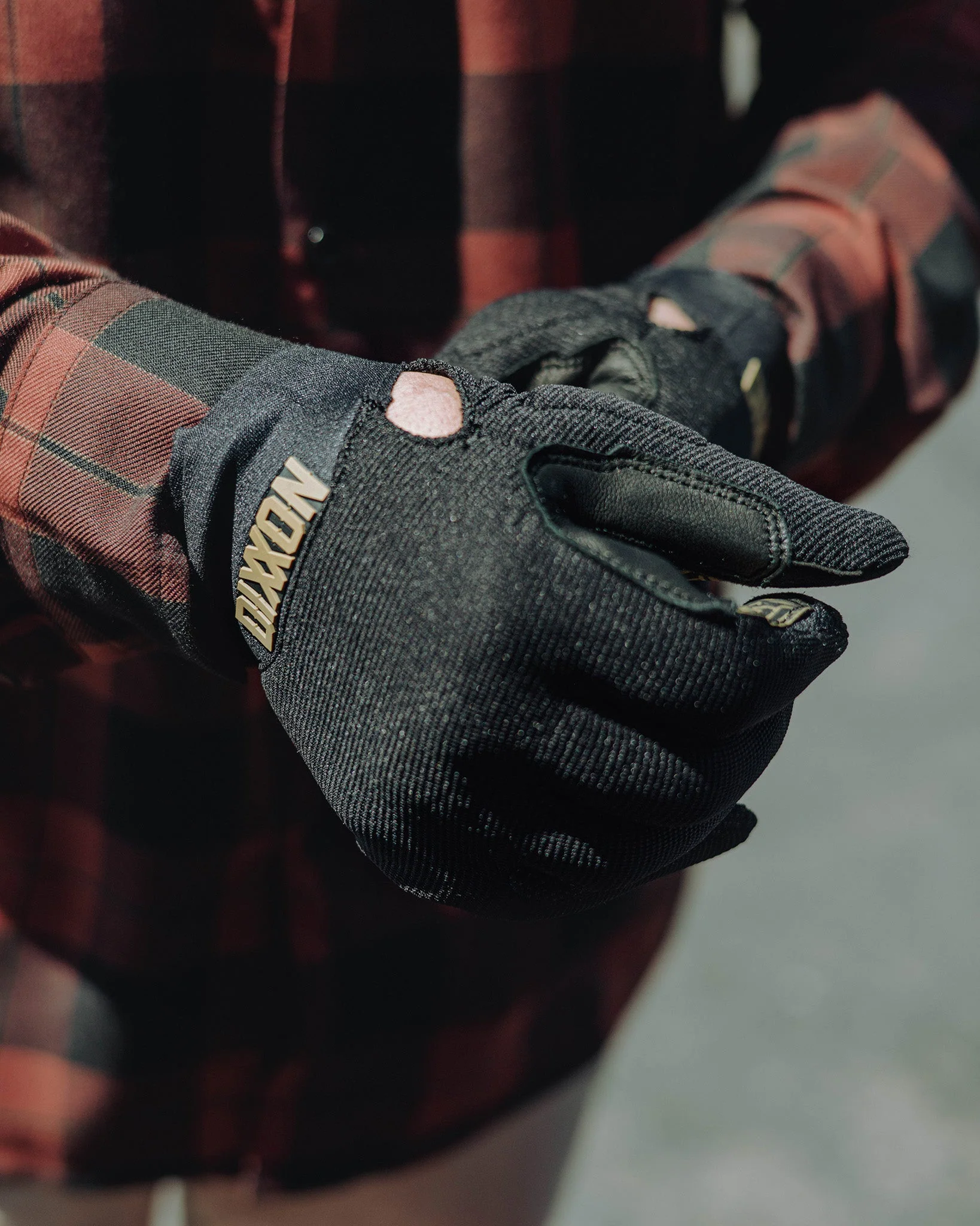 BRAAP Moto Gloves - Gold Yeww! - Image 5