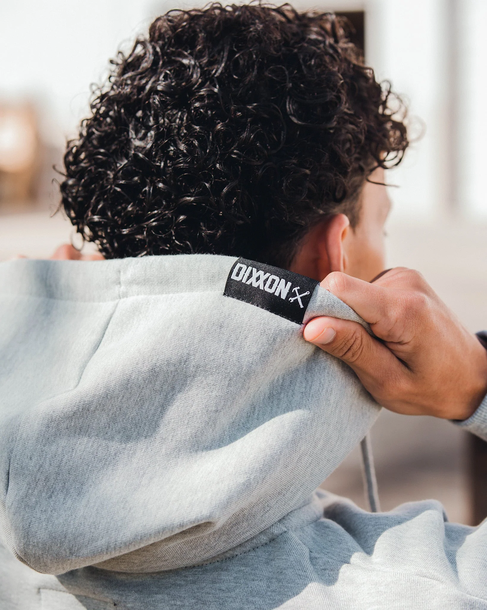 Brown & Black Corpo Zip Up - Heathered Gray - Image 2