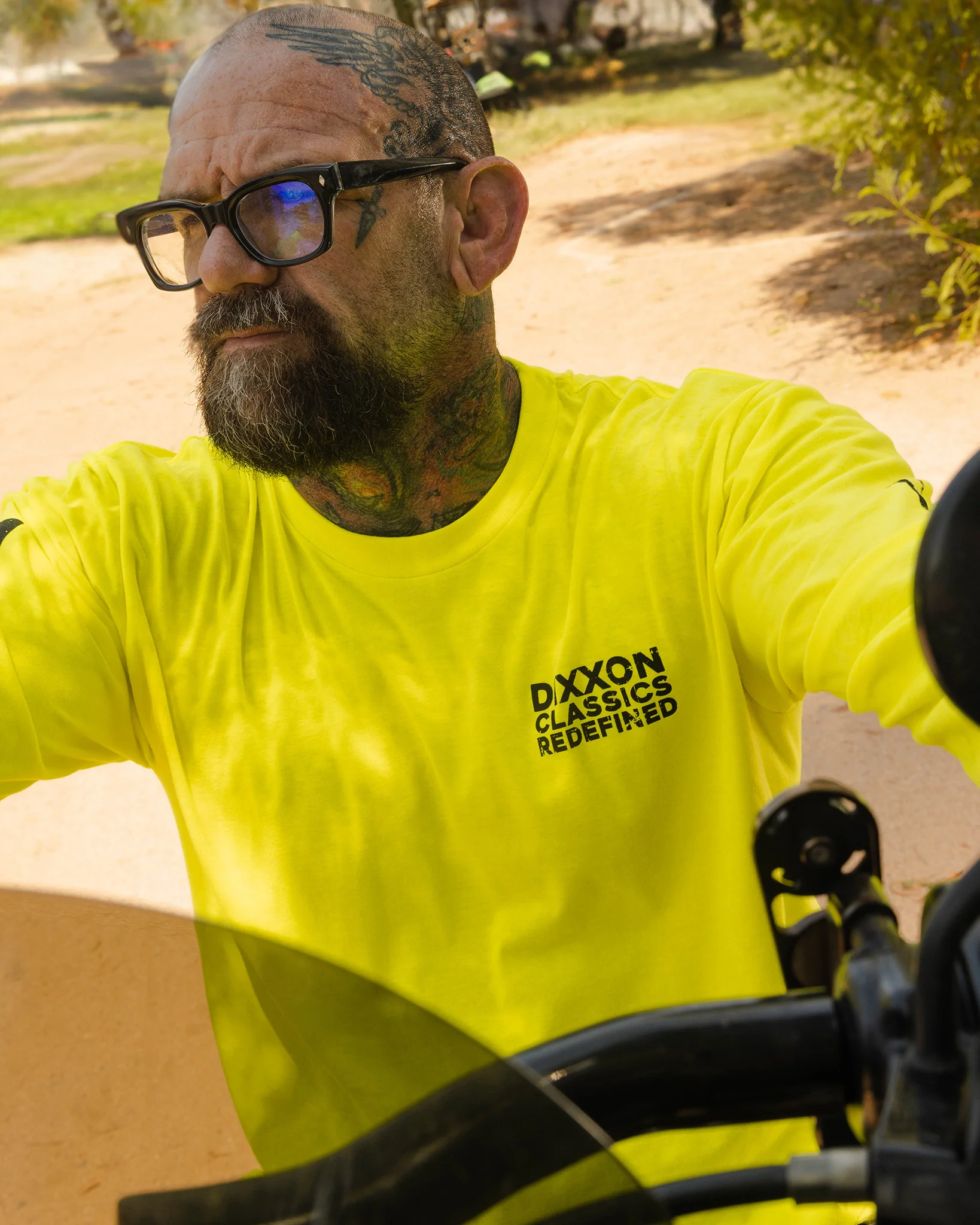 Brutal Hi Vis Long Sleeve T-Shirt - Yellow - Image 3