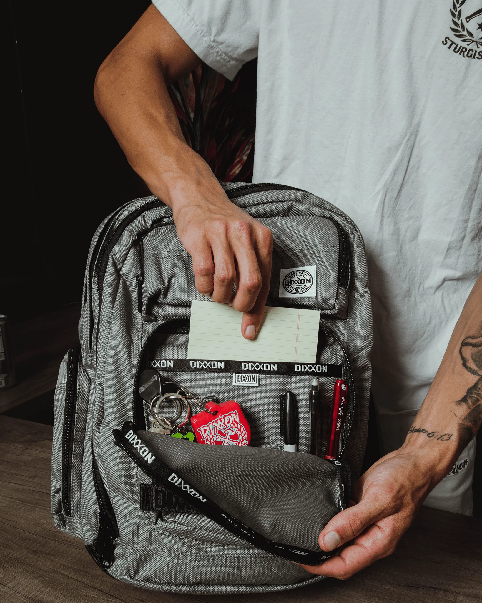 Canvas Work Bag 2.0 - Gray - Image 7
