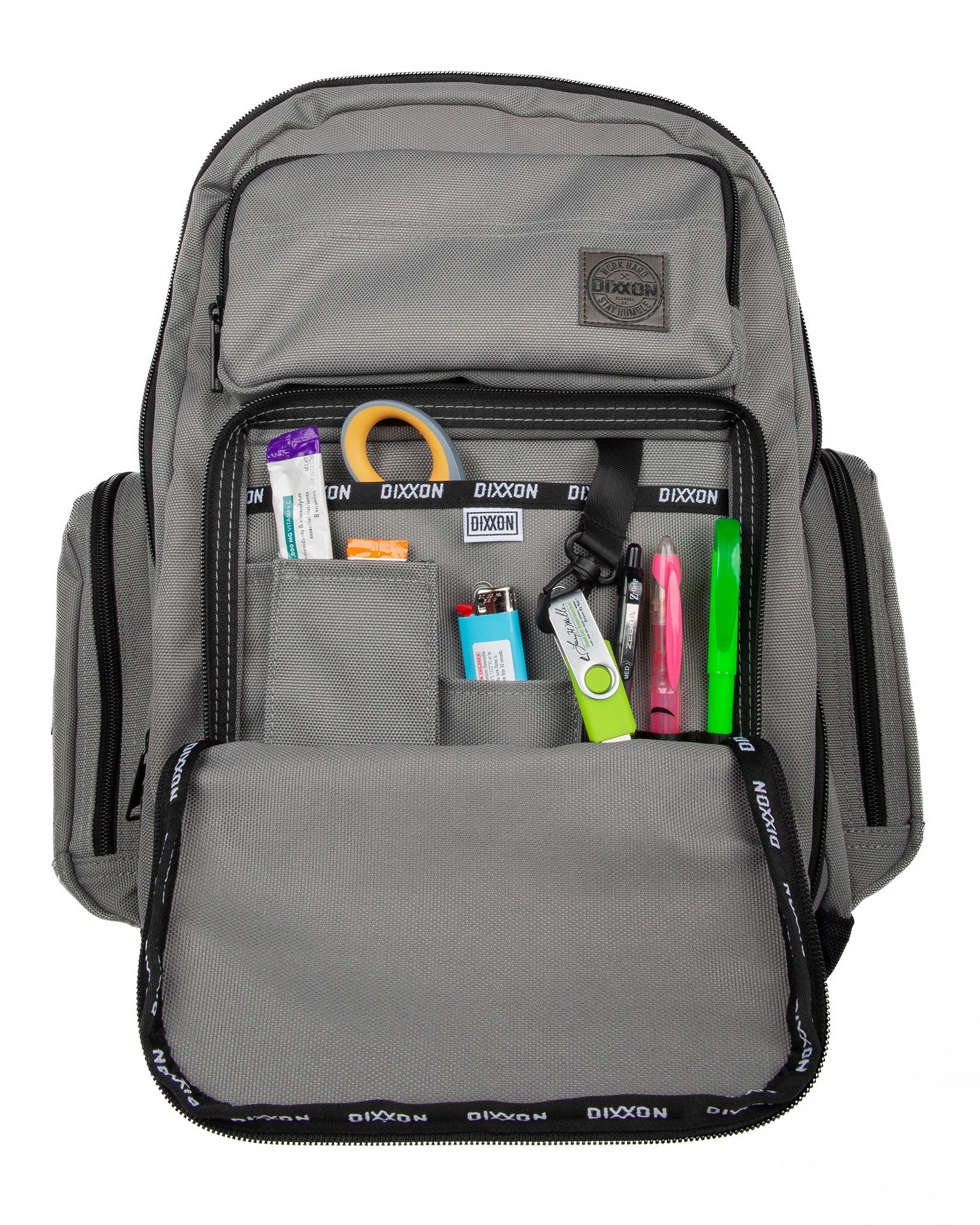 Canvas Work Bag - Gray - Image 6