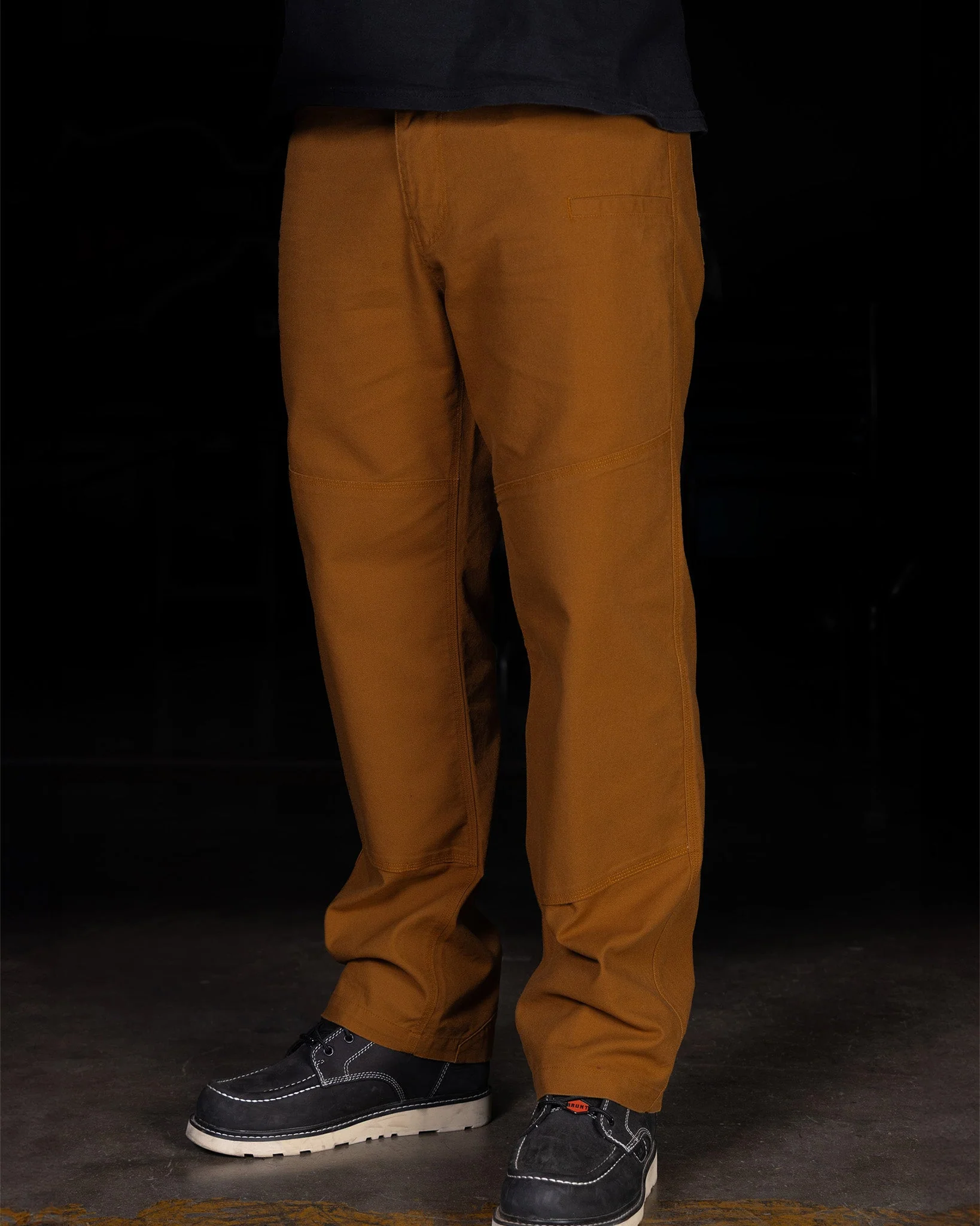 Canvas Work Pants - Camel - Image 2
